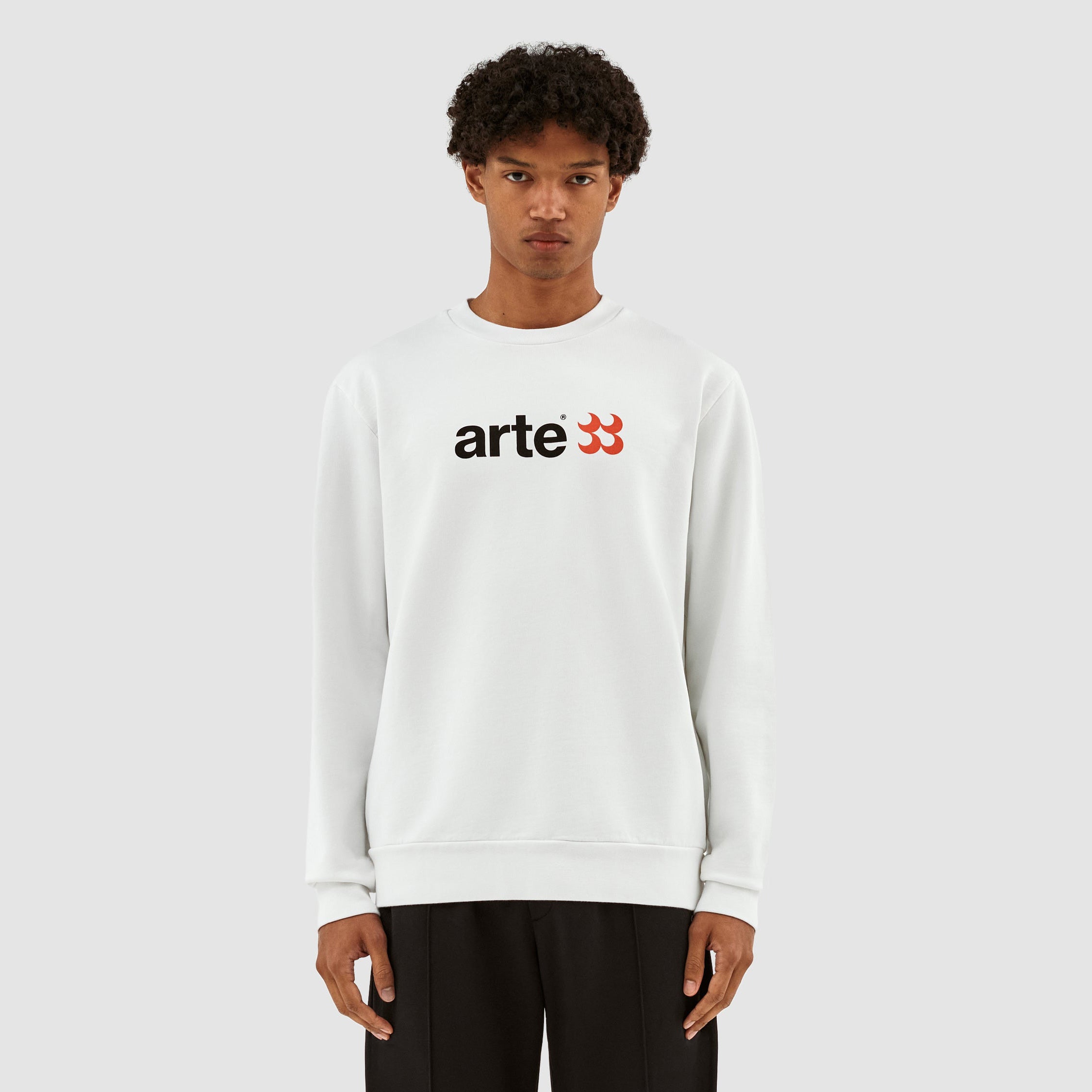 Conrad SS23 Logo Crewneck - Blanc