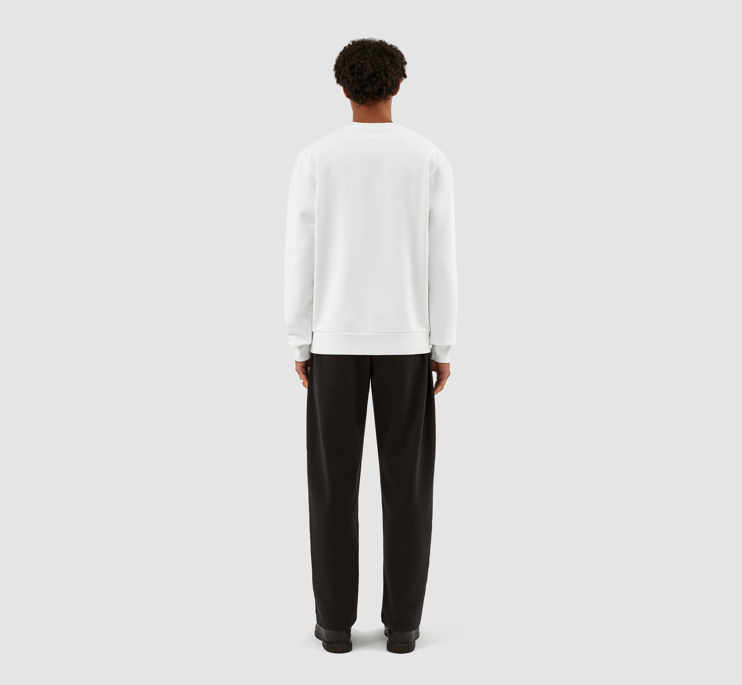 Conrad SS23 Logo Crewneck - Blanc