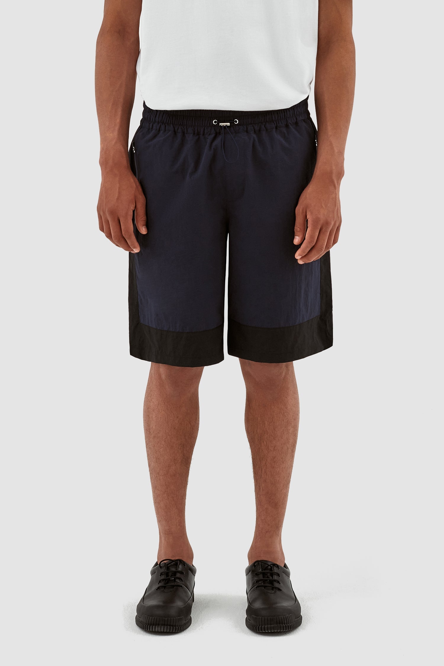 Short contrasté Steiner - Noir/Marine