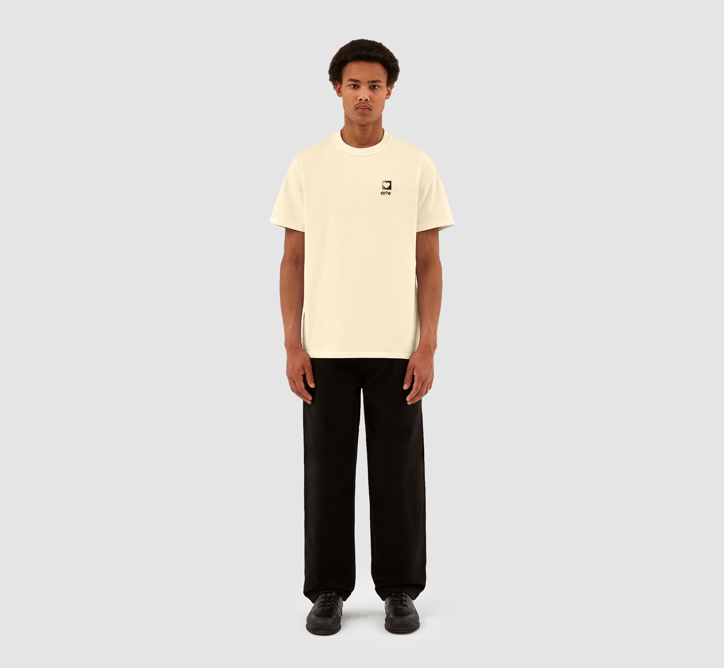 T-shirt Turner Fade - Crème
