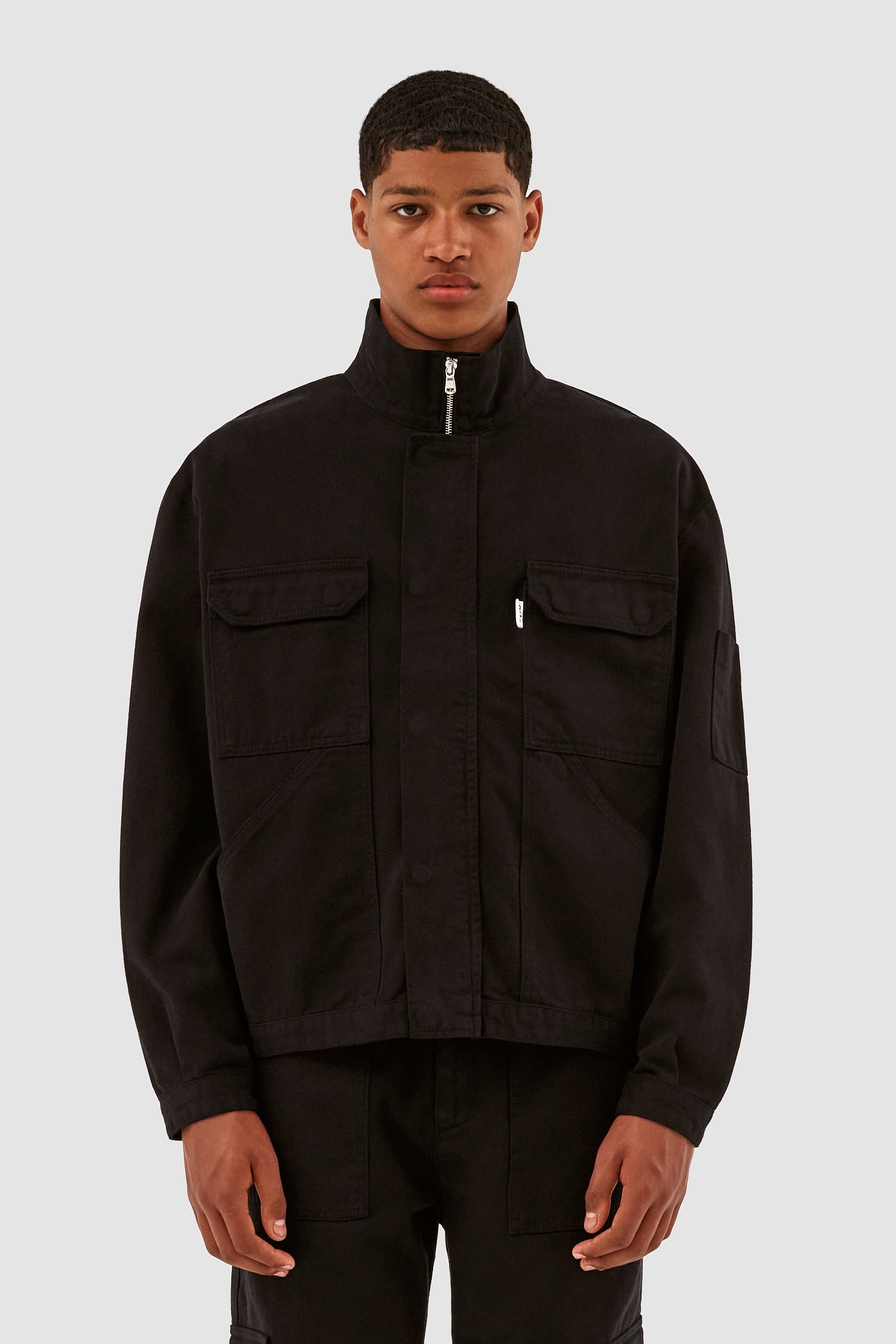 Veste à poches Johnson - Noir