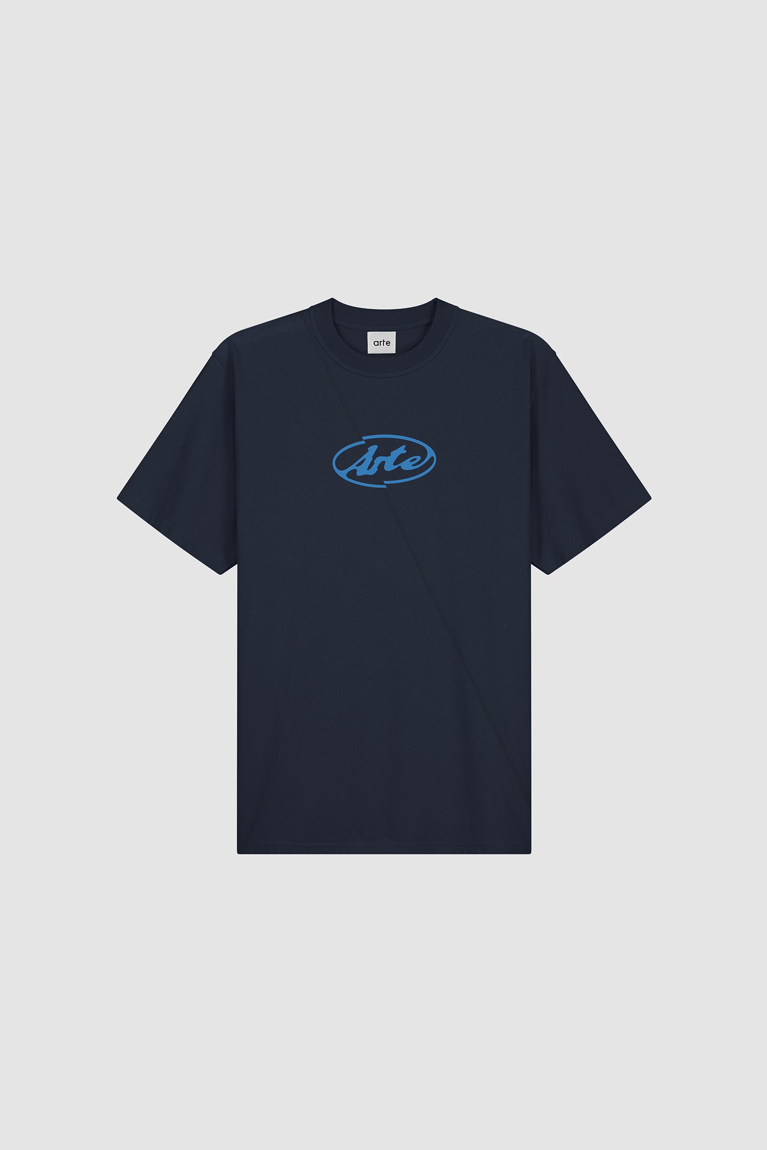 T-shirt avec logo cercle - Bleu marine