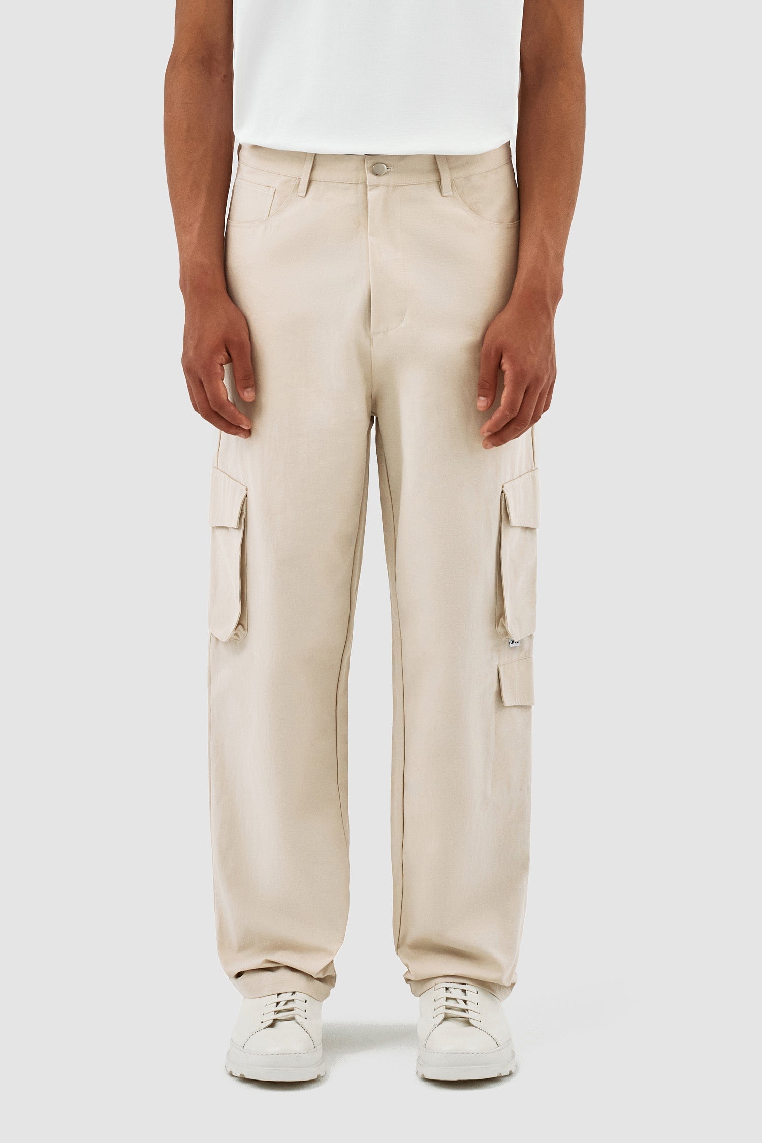 Pantalon à double poche Porter - Crème