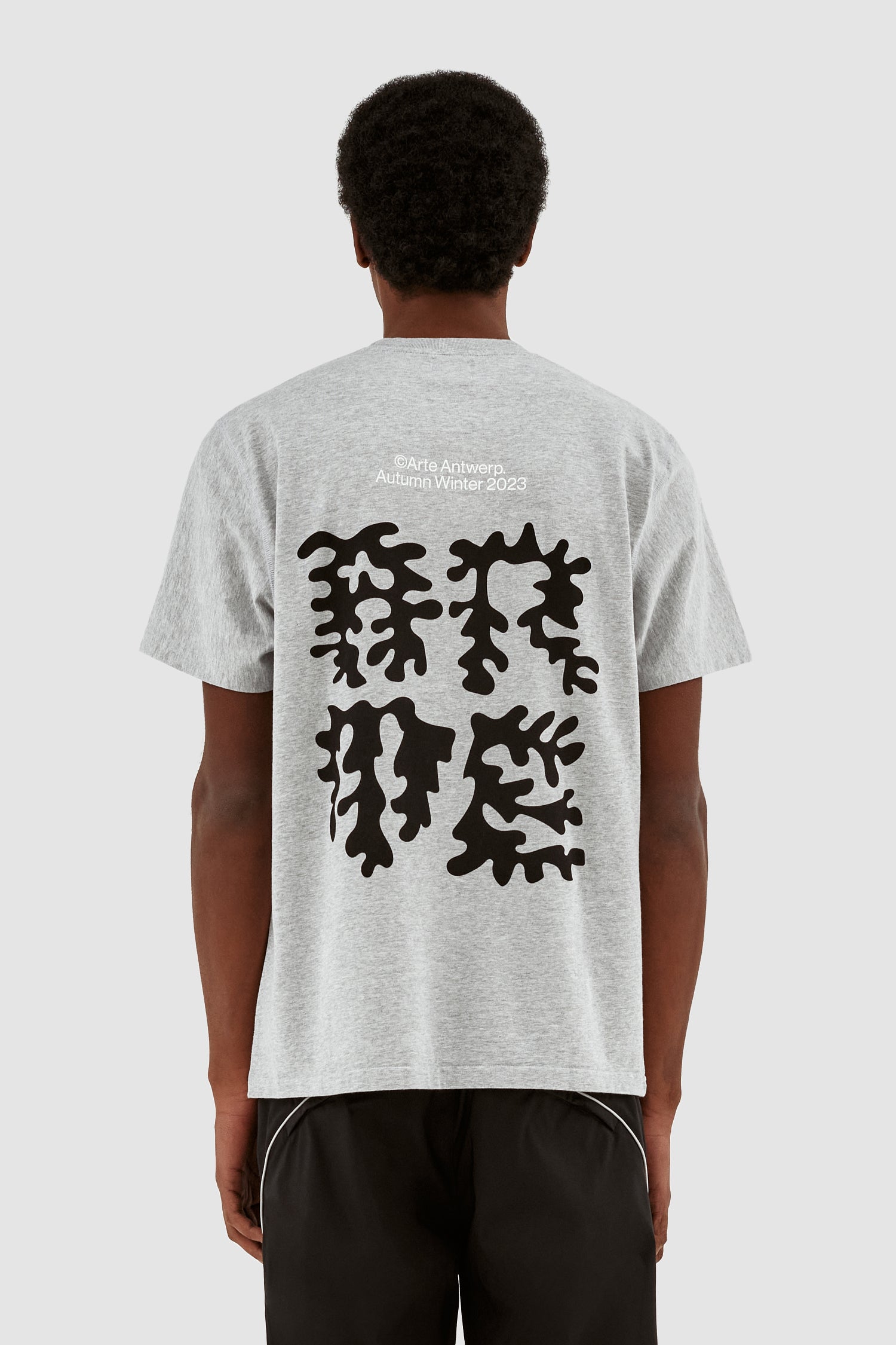 T-shirt Tommy Back Arte - Gris