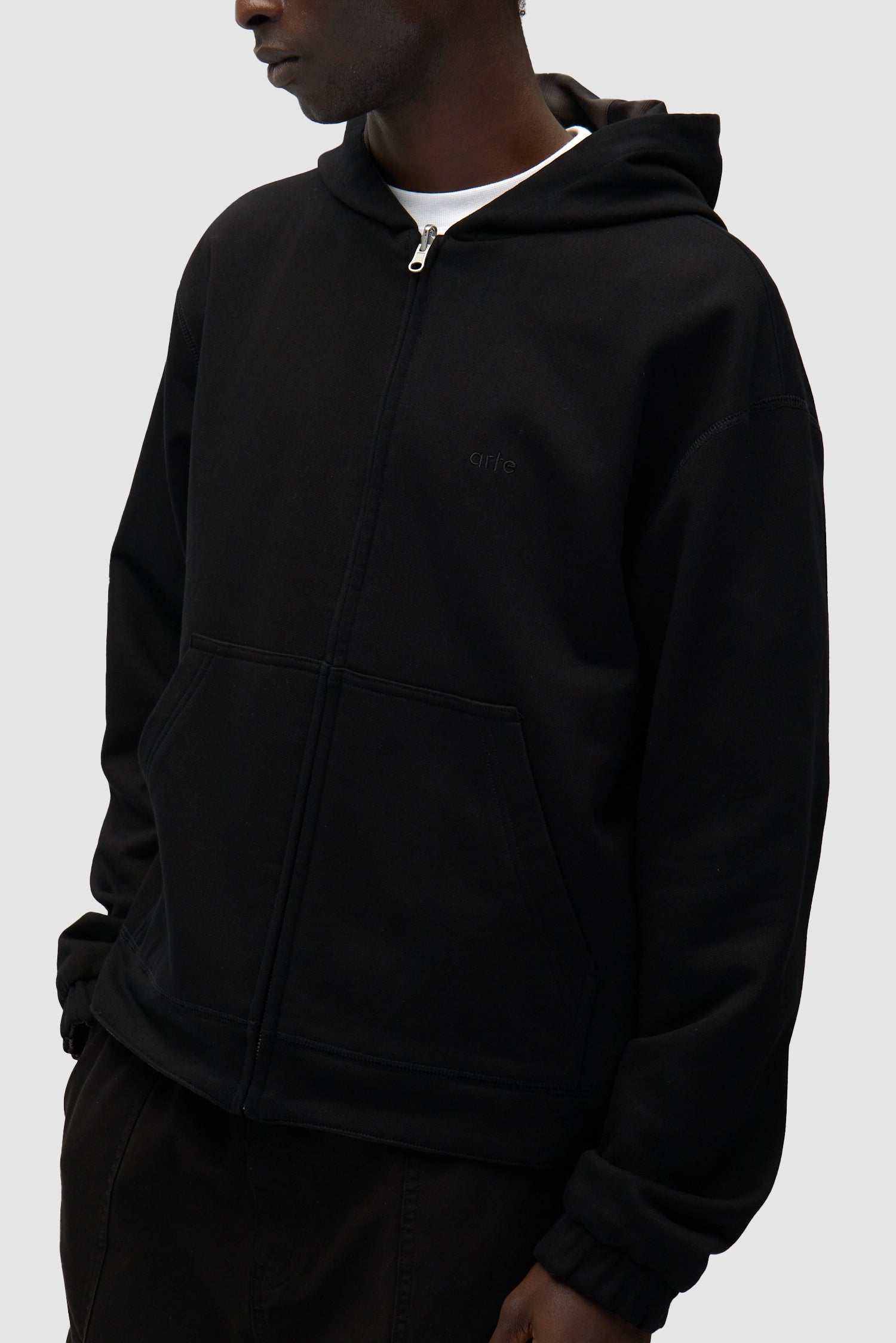 Veste polaire réversible - Noir