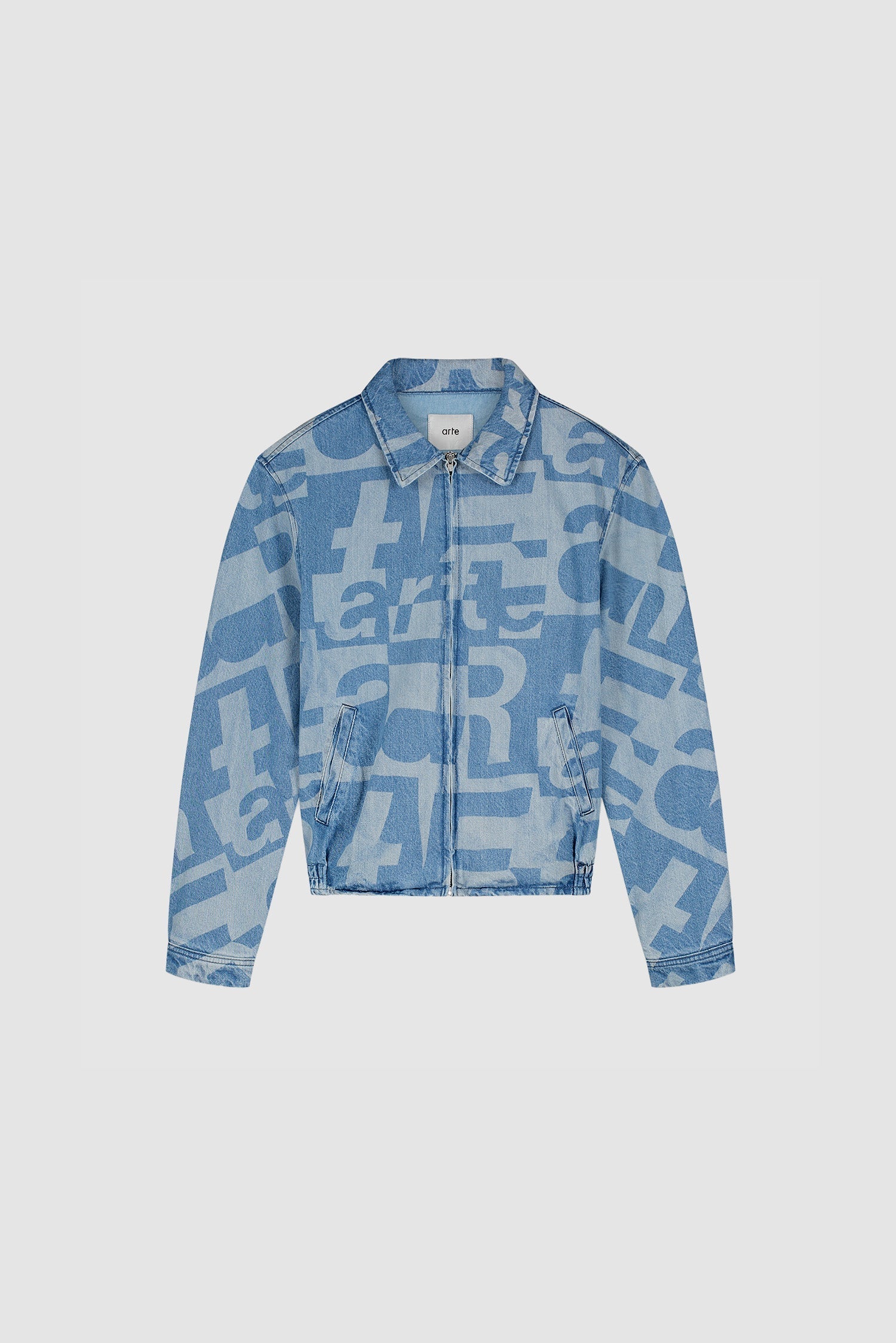 Veste en denim intégral - Denim brut