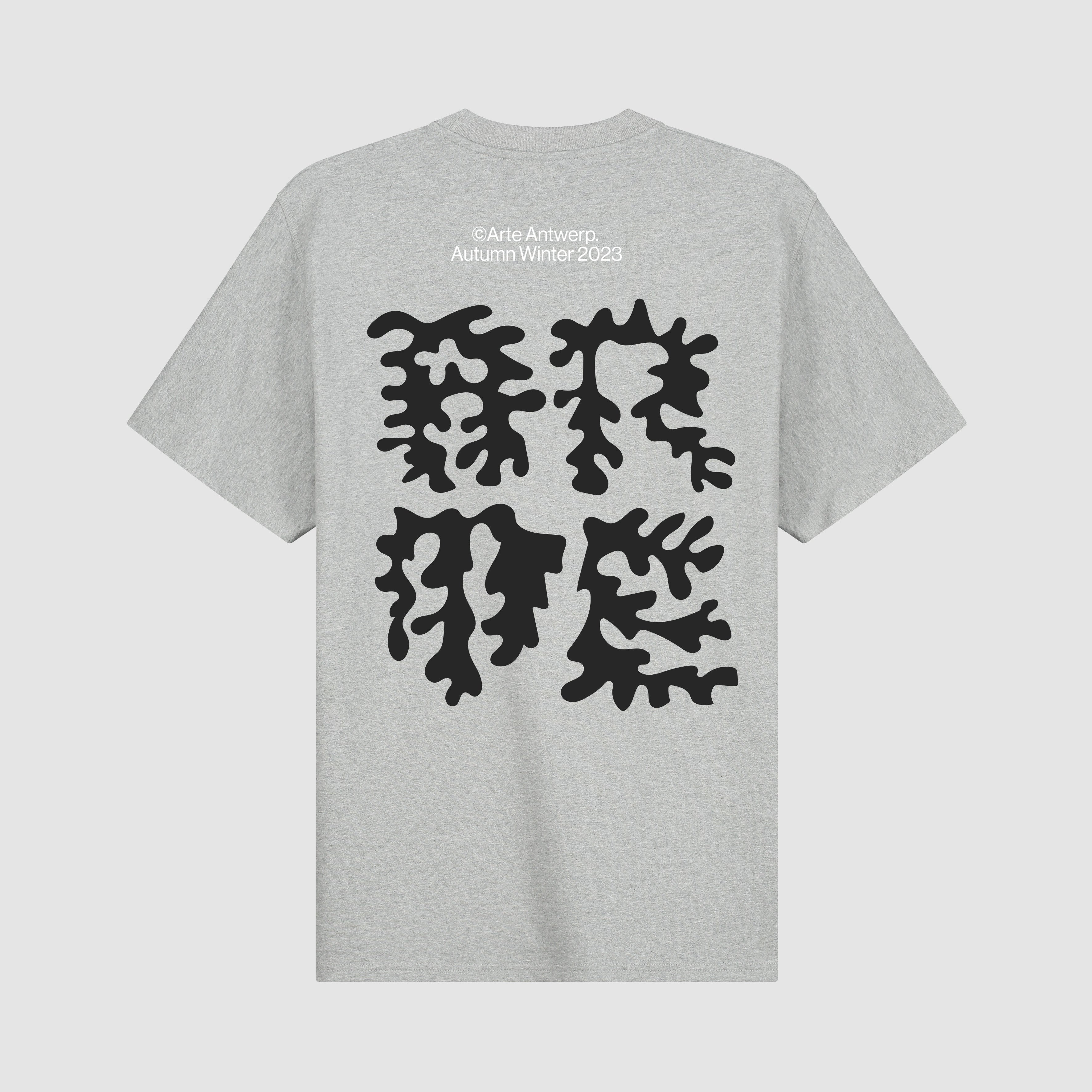 T-shirt Tommy Back Arte - Gris