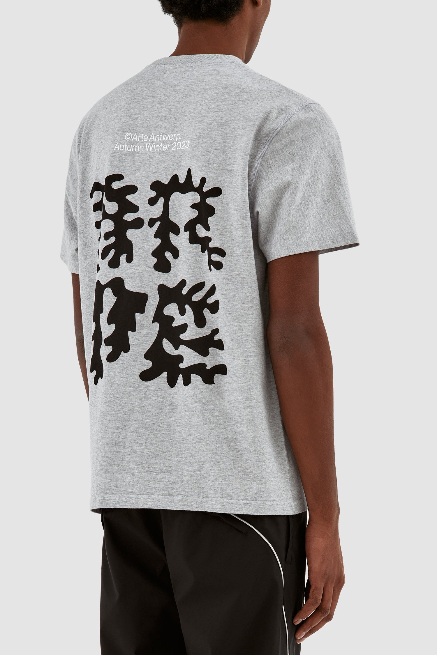 T-shirt Tommy Back Arte - Gris