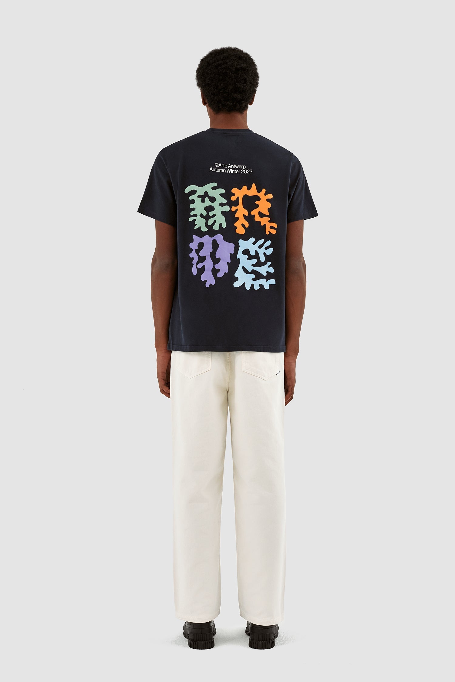 T-shirt Tommy Back Arte - Marine