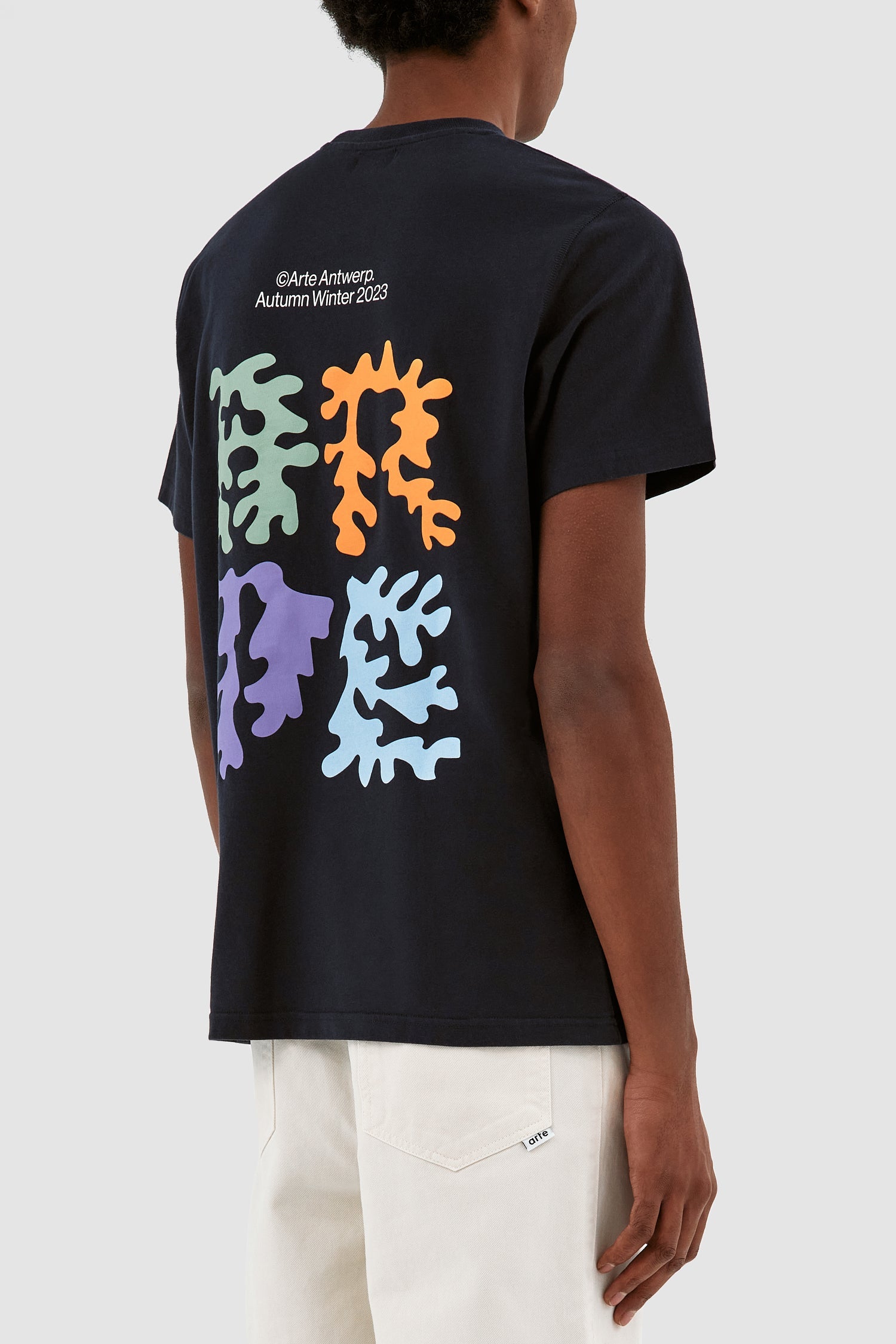 T-shirt Tommy Back Arte - Marine
