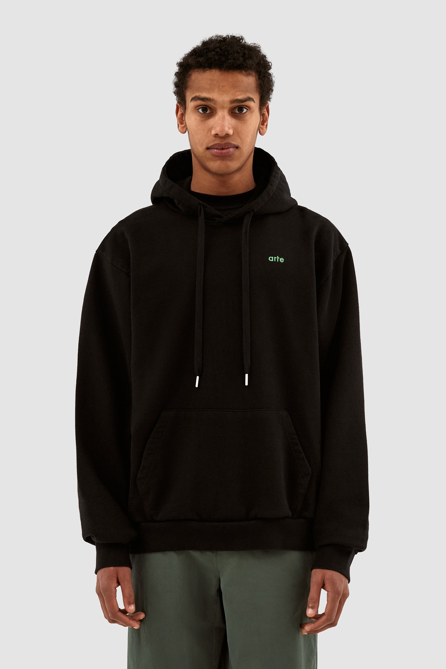Harmon Back A Pixel Hoodie - Noir