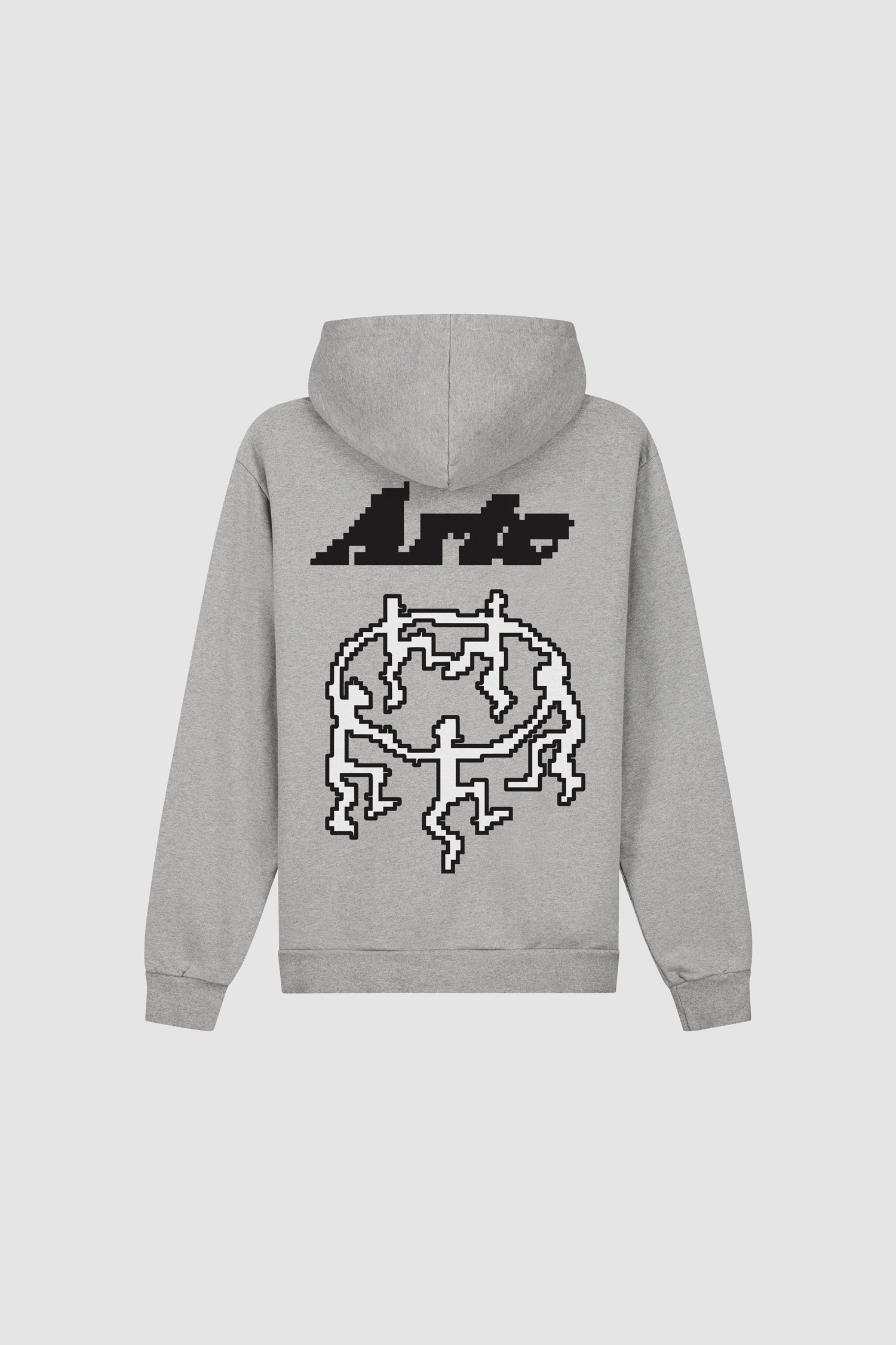 Sweat à capuche Harmon Back Pixel Dancers - Gris