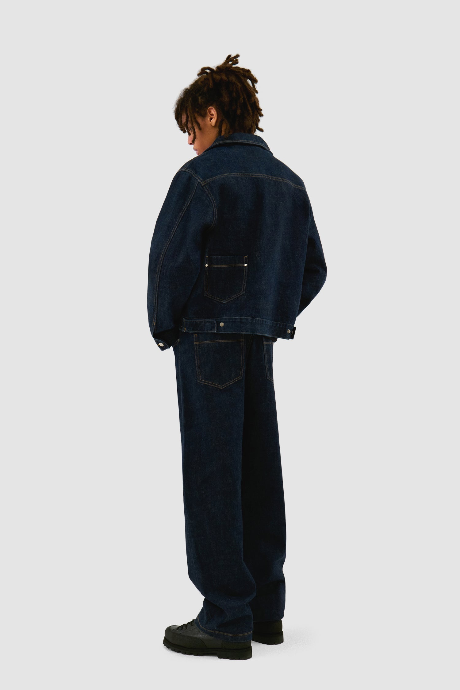 Veste en jean - Denim brut