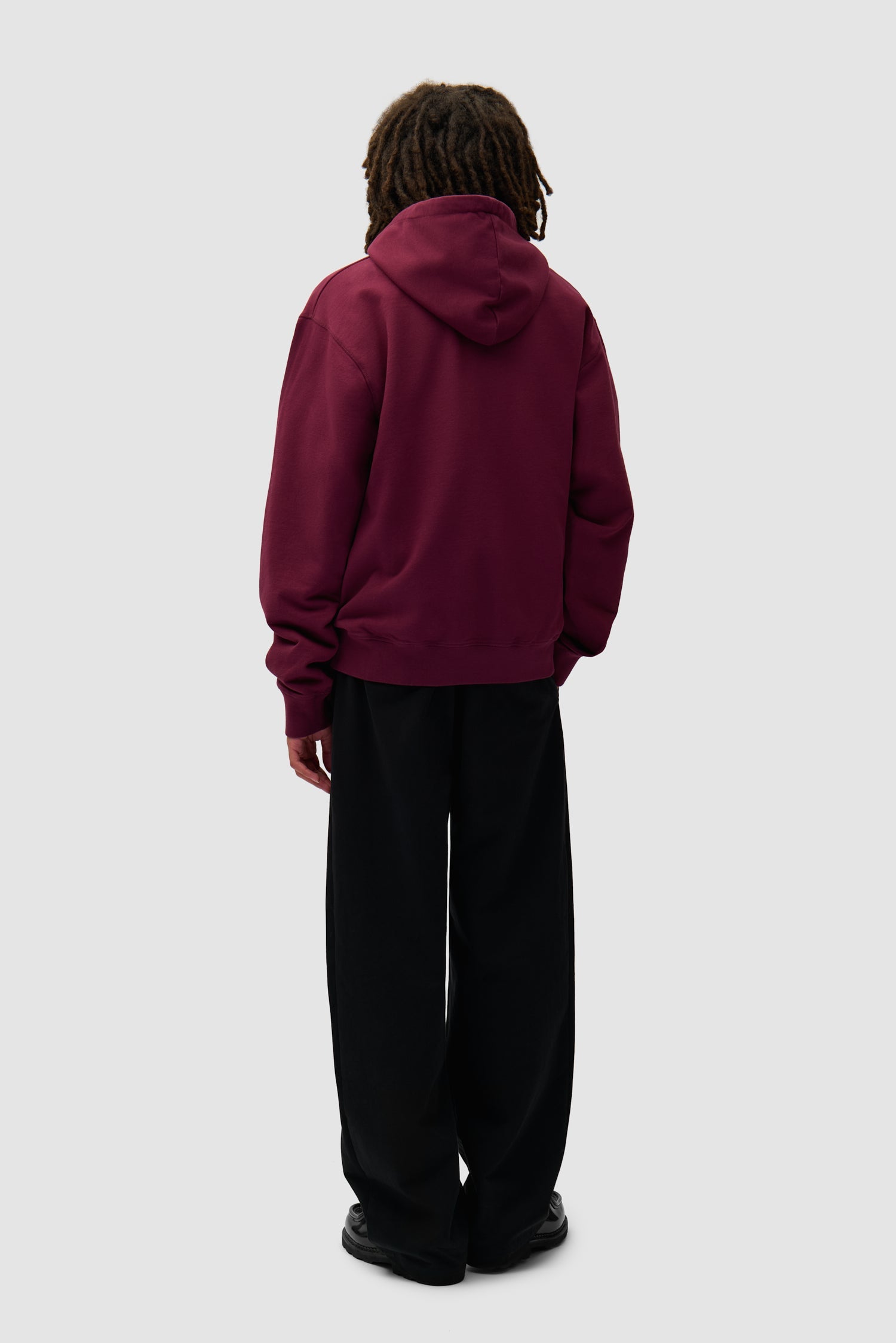 Arte Pixel Hoodie - Bordeaux