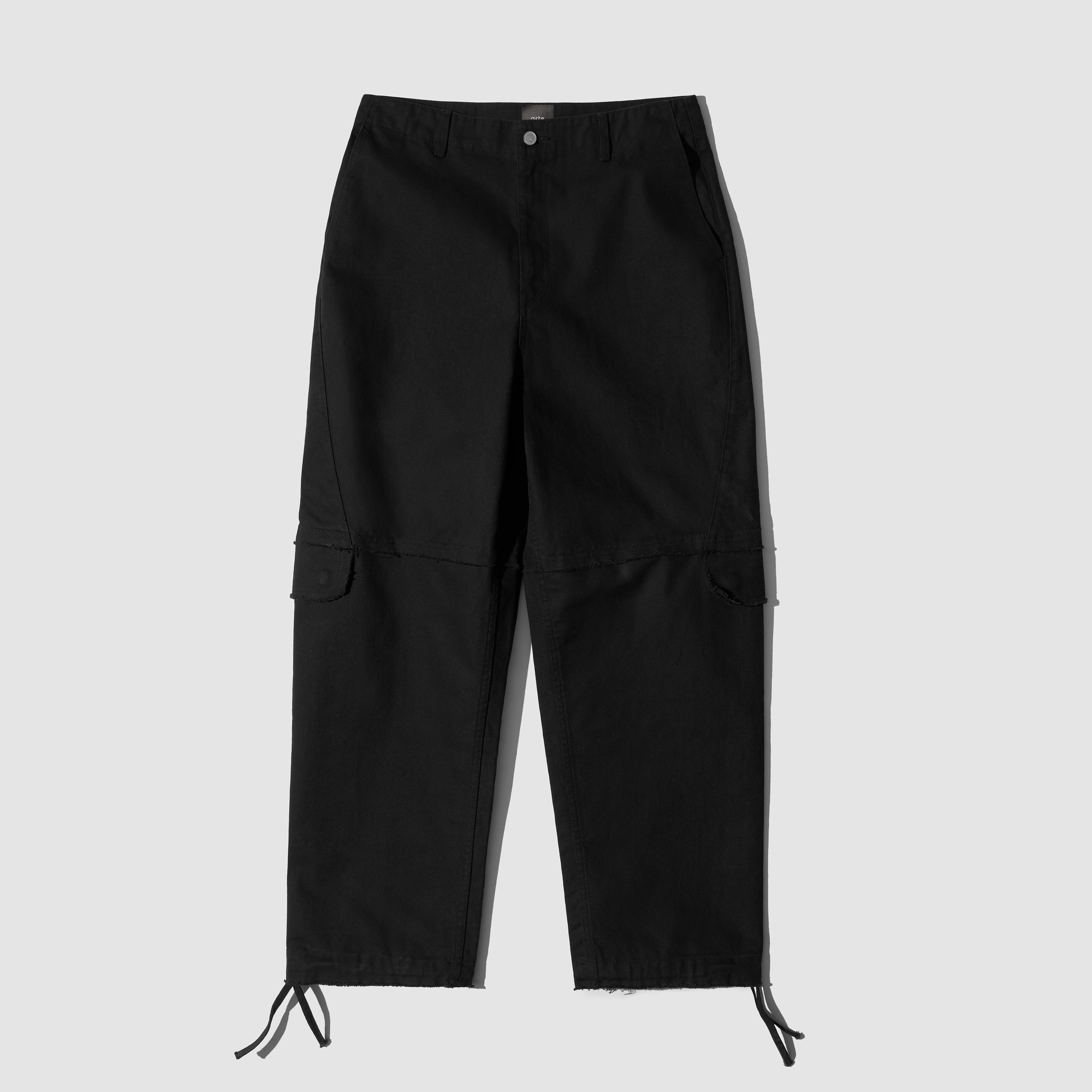 Pantalon cargo déstructuré - Noir