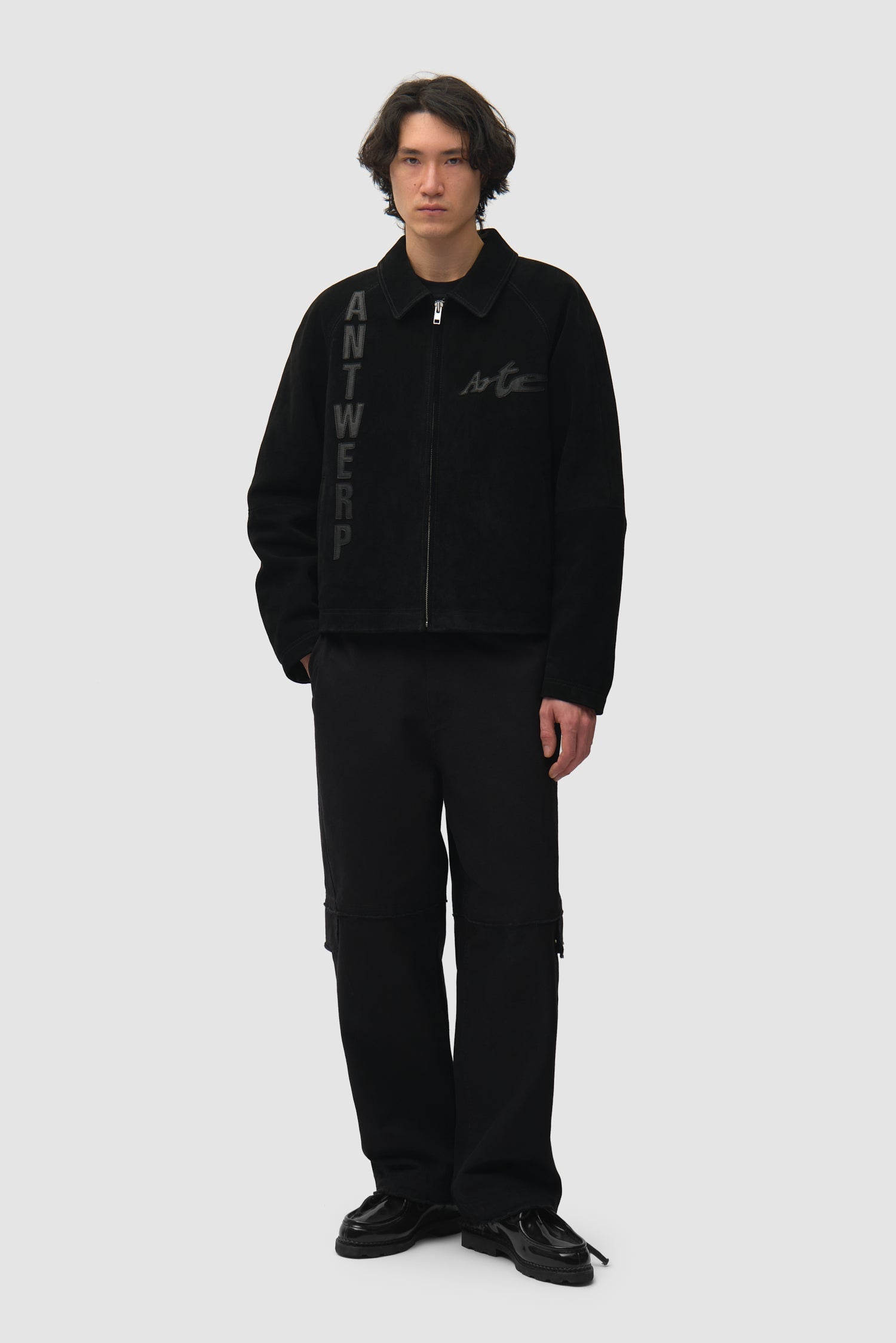 Pantalon cargo déstructuré - Noir