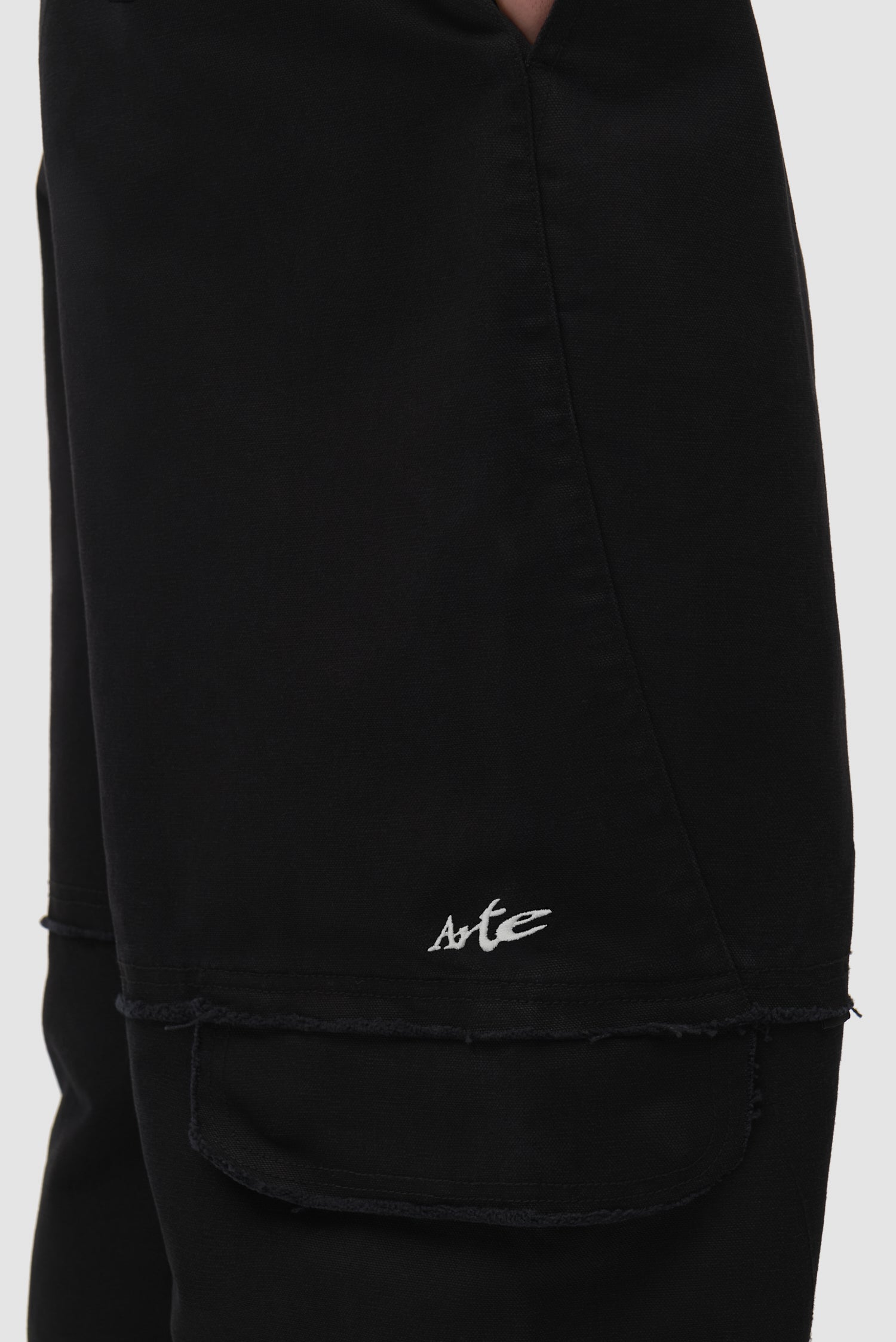 Pantalon cargo déstructuré - Noir