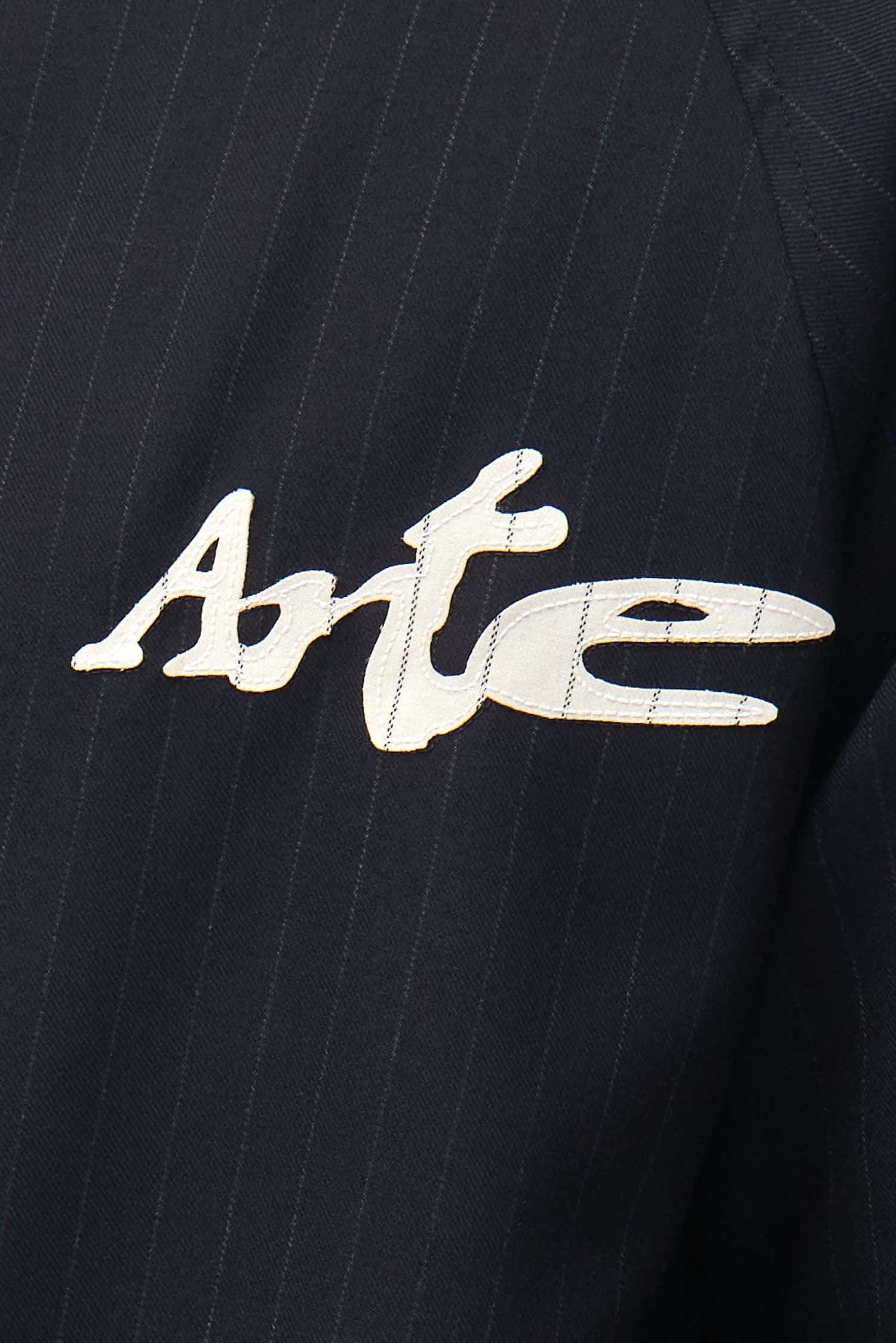 Veste de survêtement à fines rayures - Noir