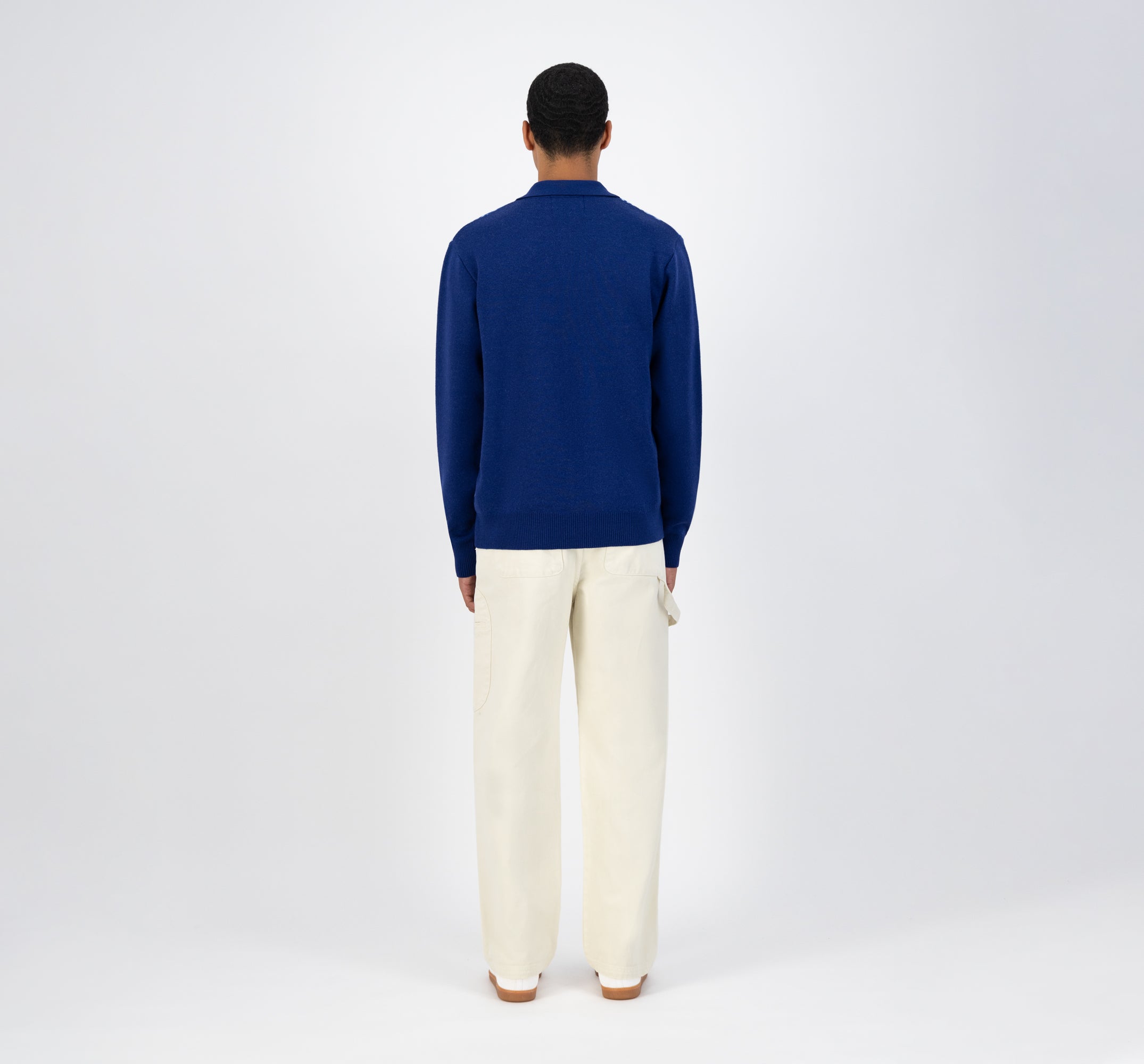 Cardigan en maille Karp - Bleu