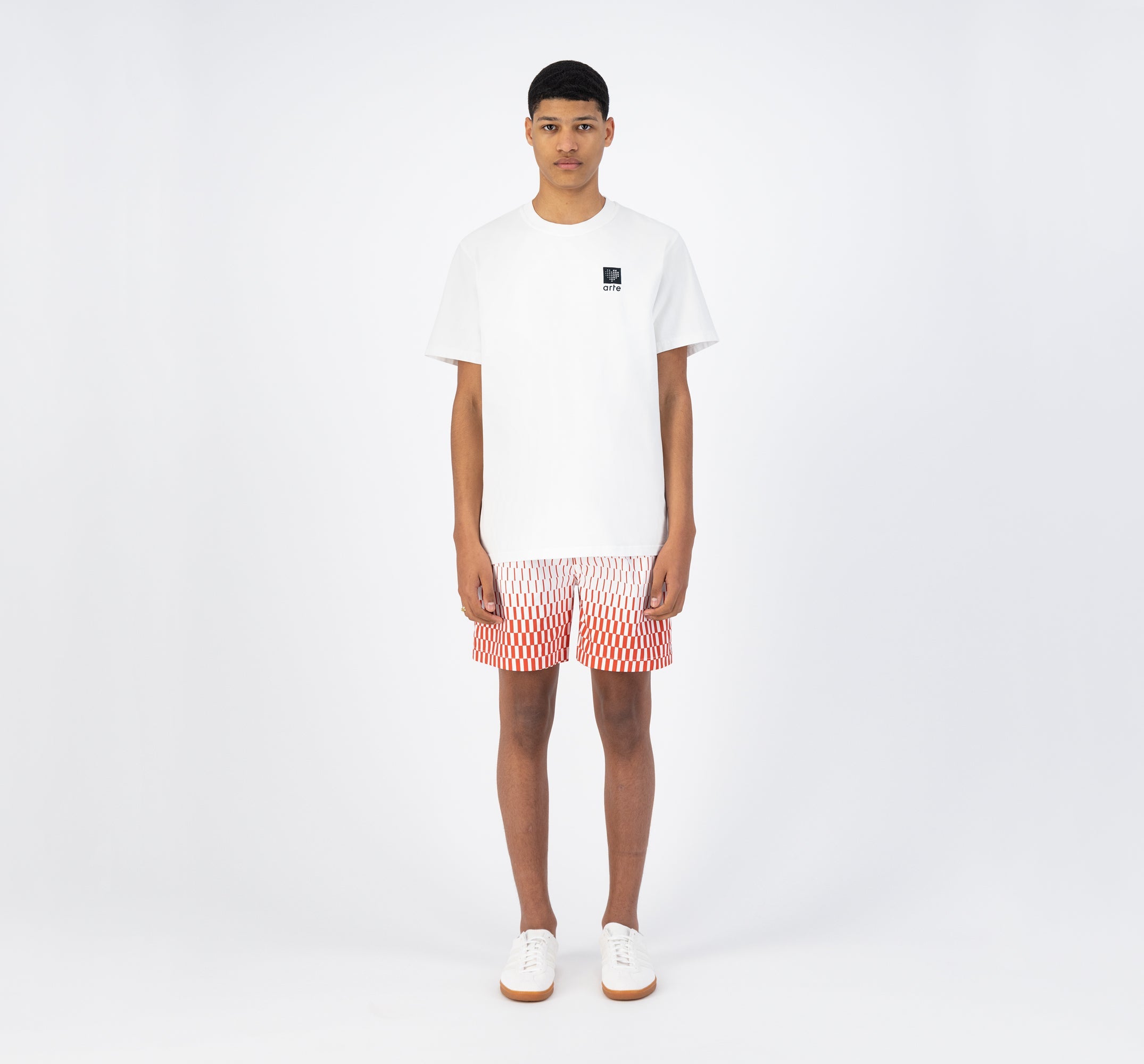 T-shirt Tzara Embroi - Blanc
