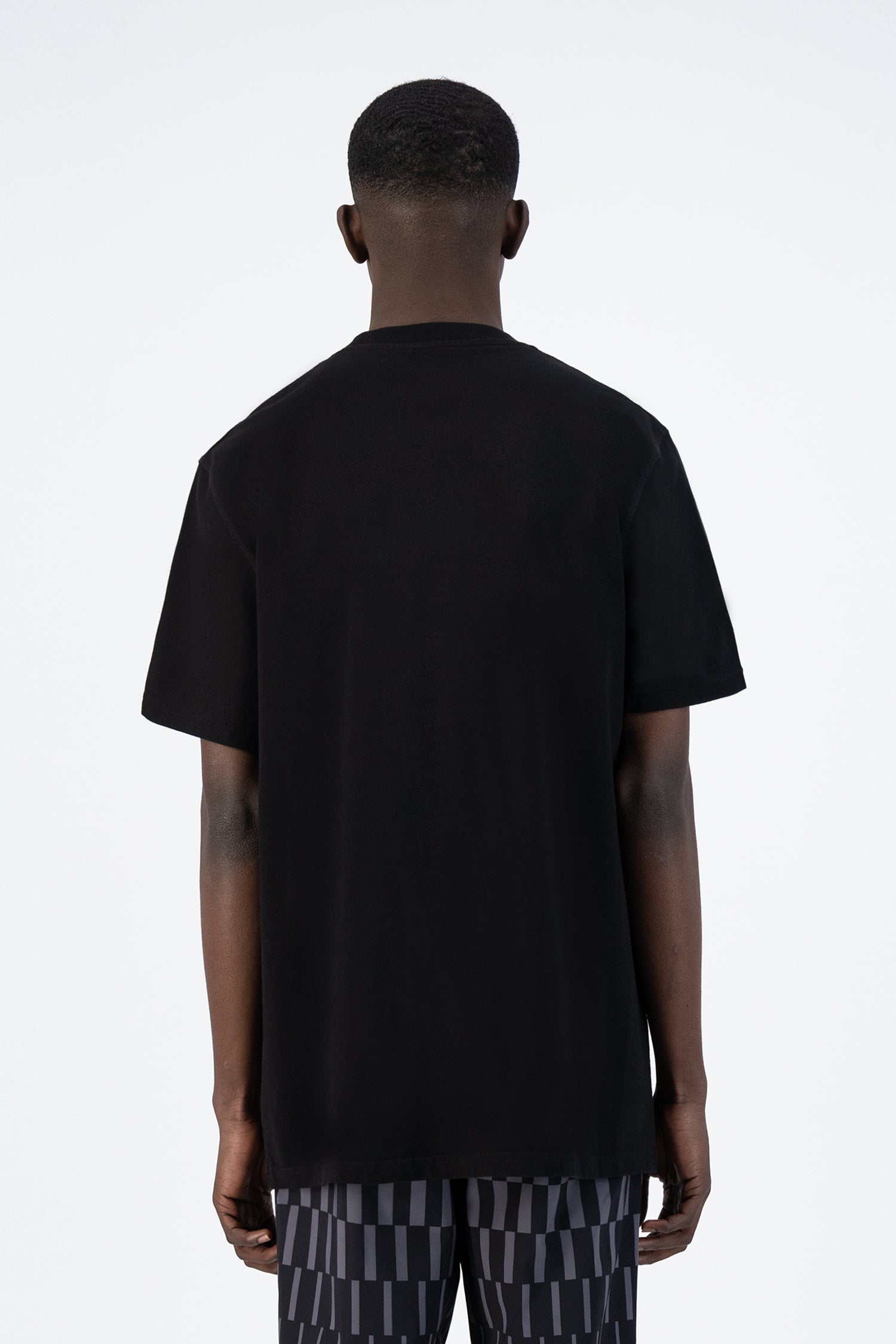 T-shirt avec logo Tzara Reban - Noir