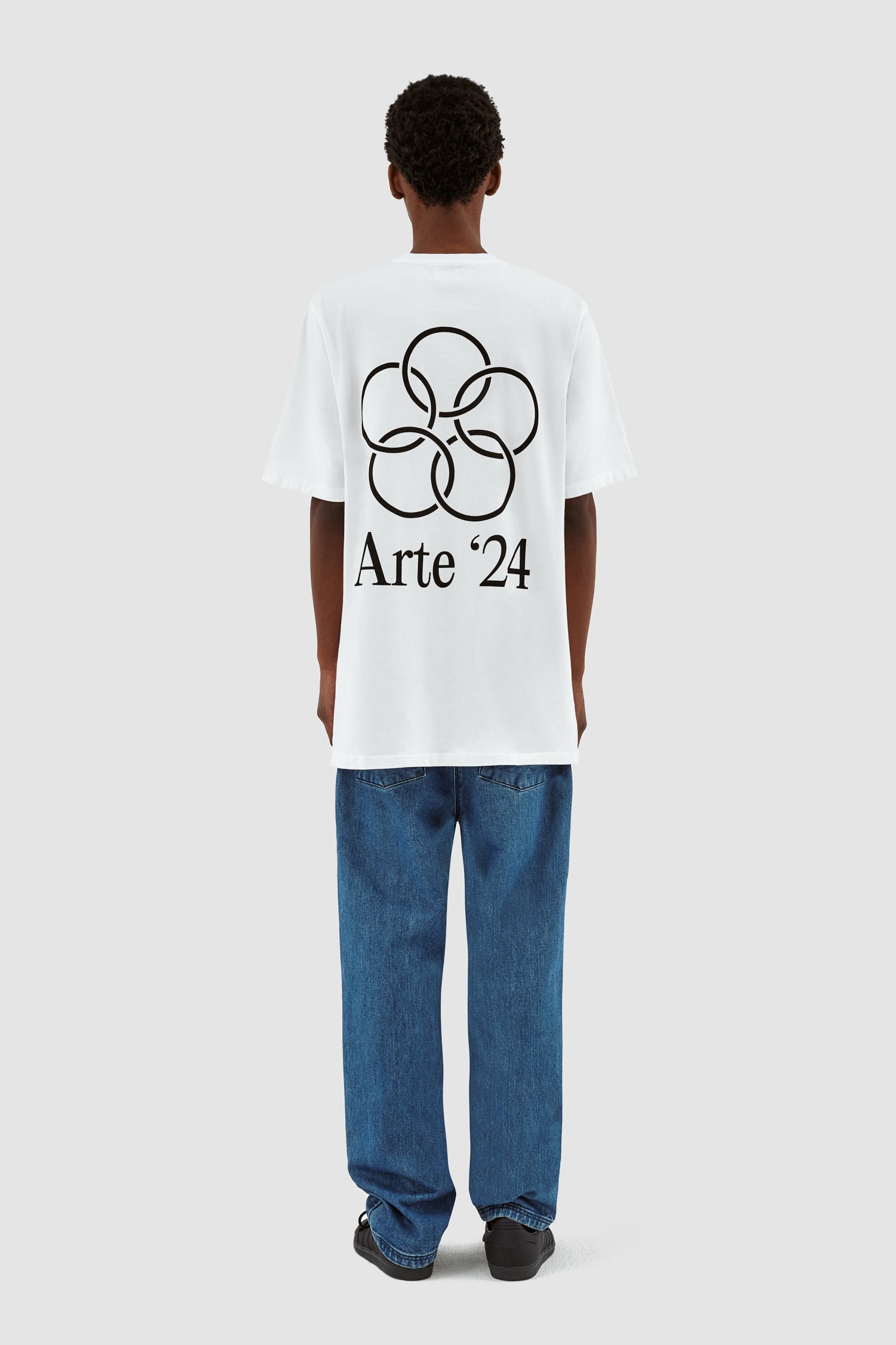 Teo Back Rings T-shirt - Blanc