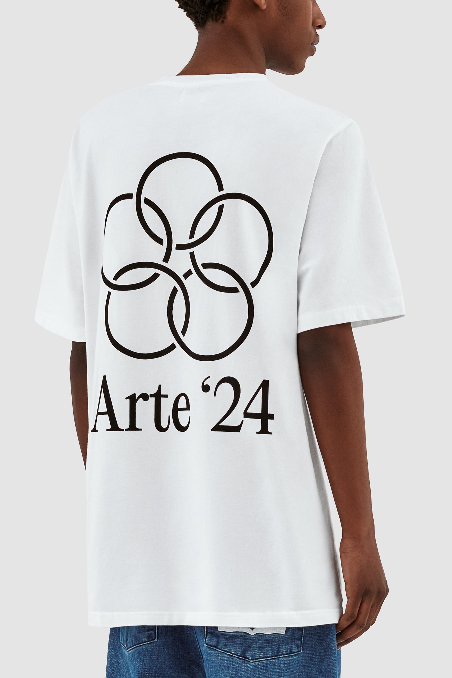 Teo Back Rings T-shirt - Blanc