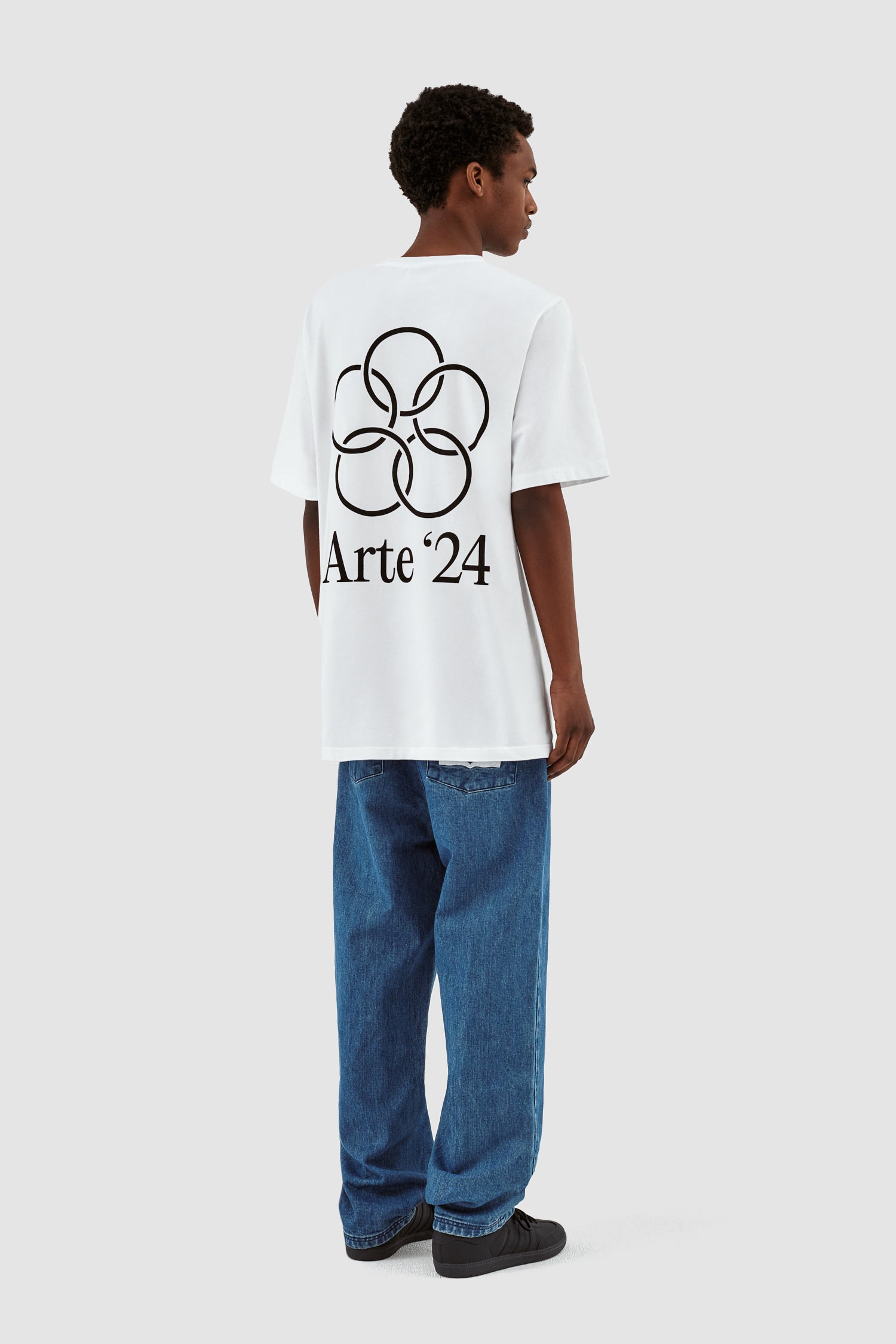 Teo Back Rings T-shirt - Blanc