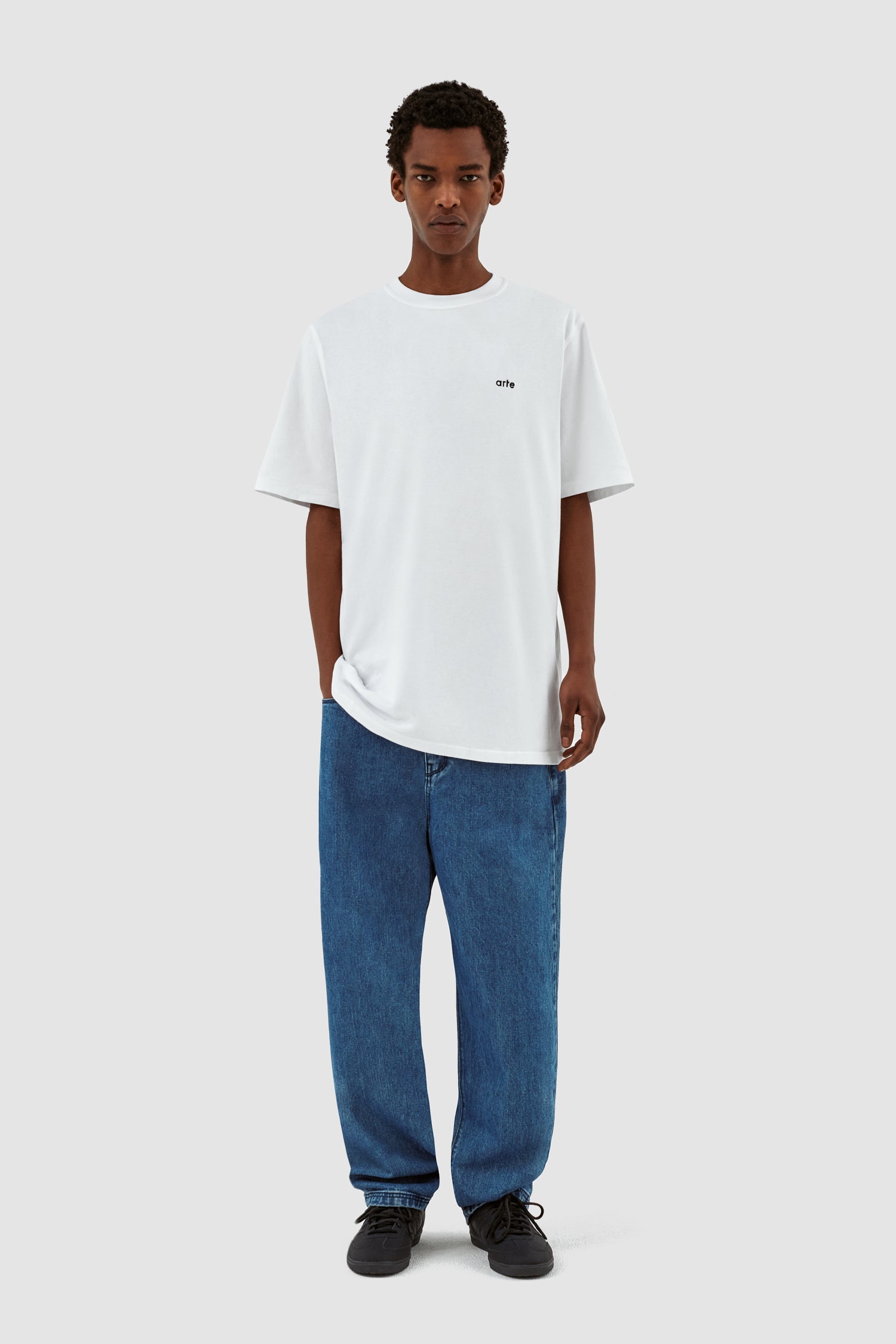 Teo Back Rings T-shirt - Blanc