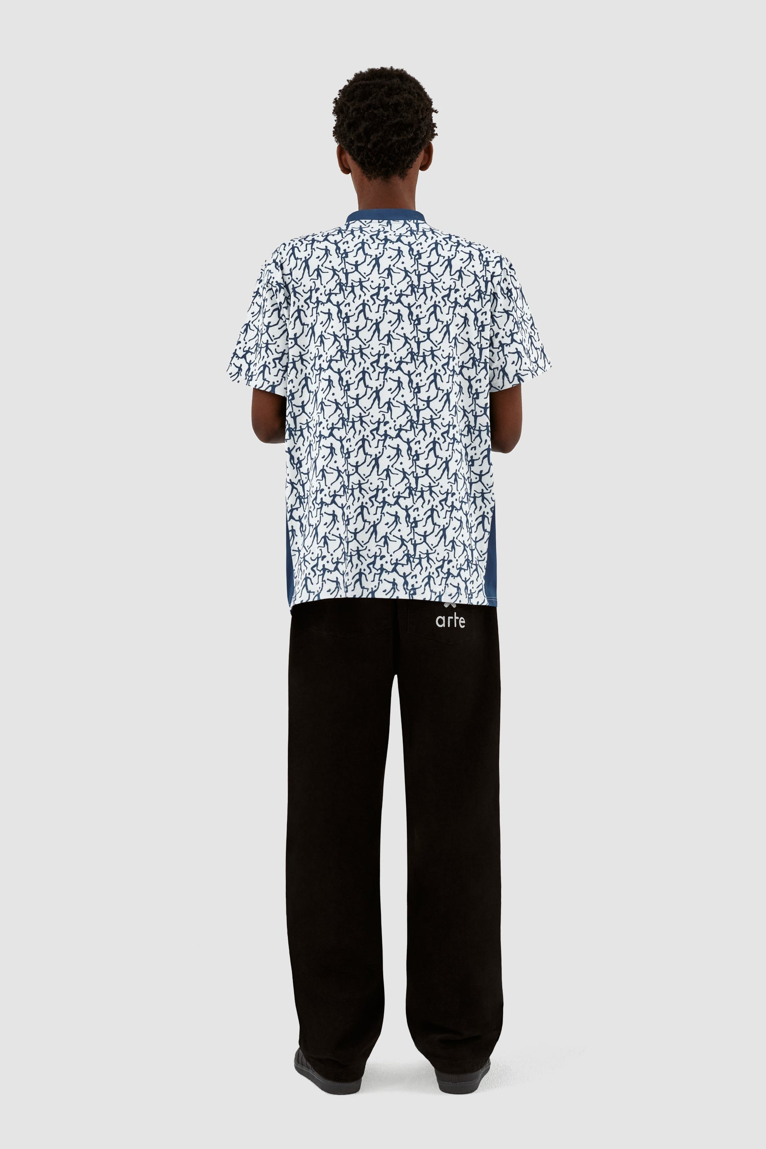 Chemise Silvester - Blanc/Marine