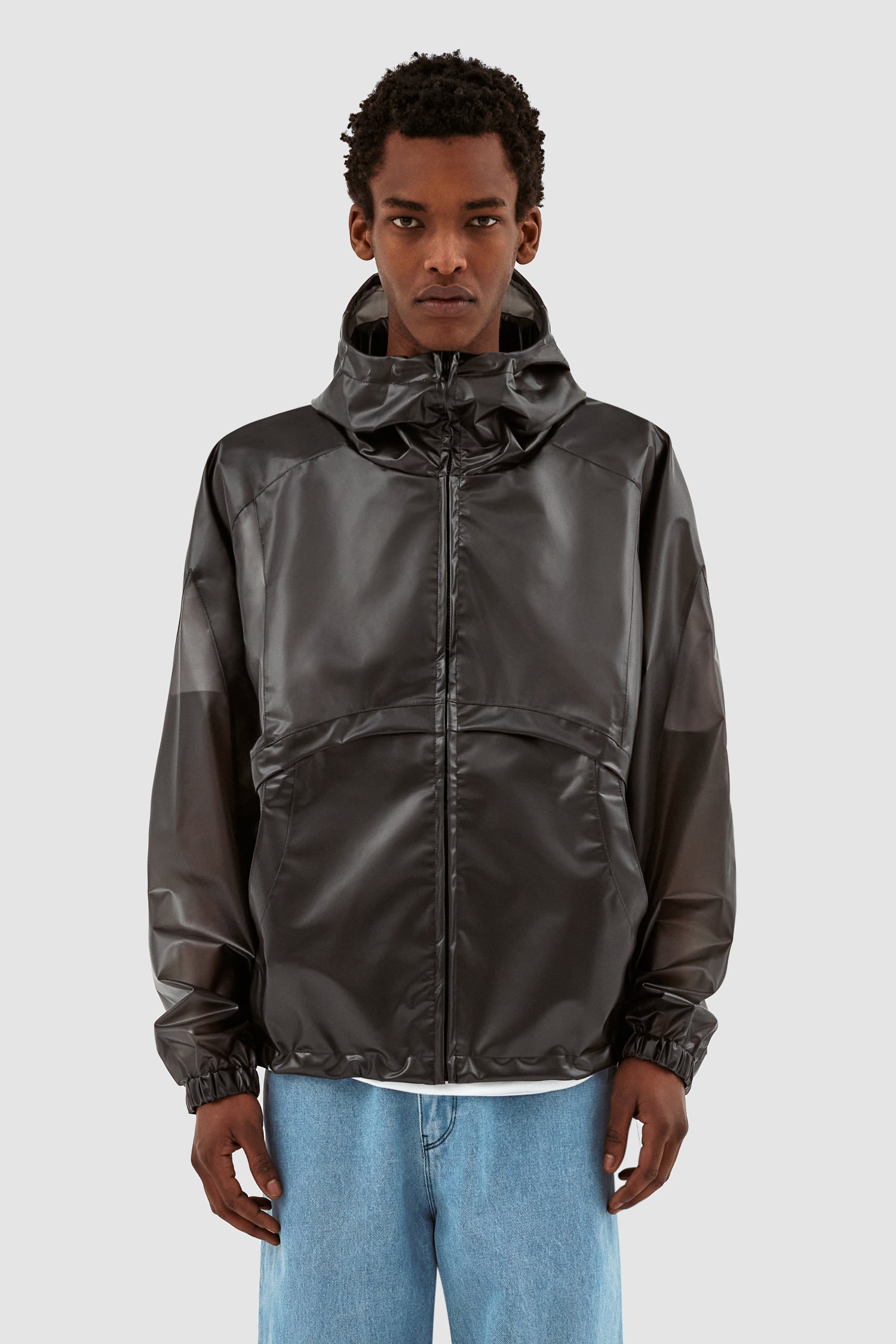 Veste Jim Translucide - Noir