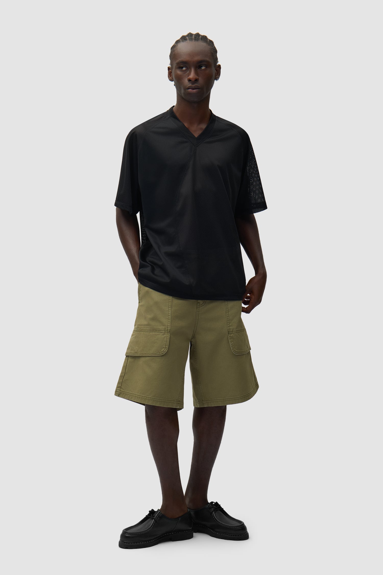 T-shirt Multi Mesh - Noir