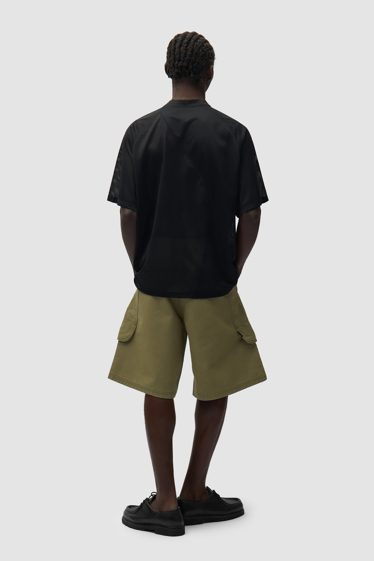 T-shirt Multi Mesh - Noir