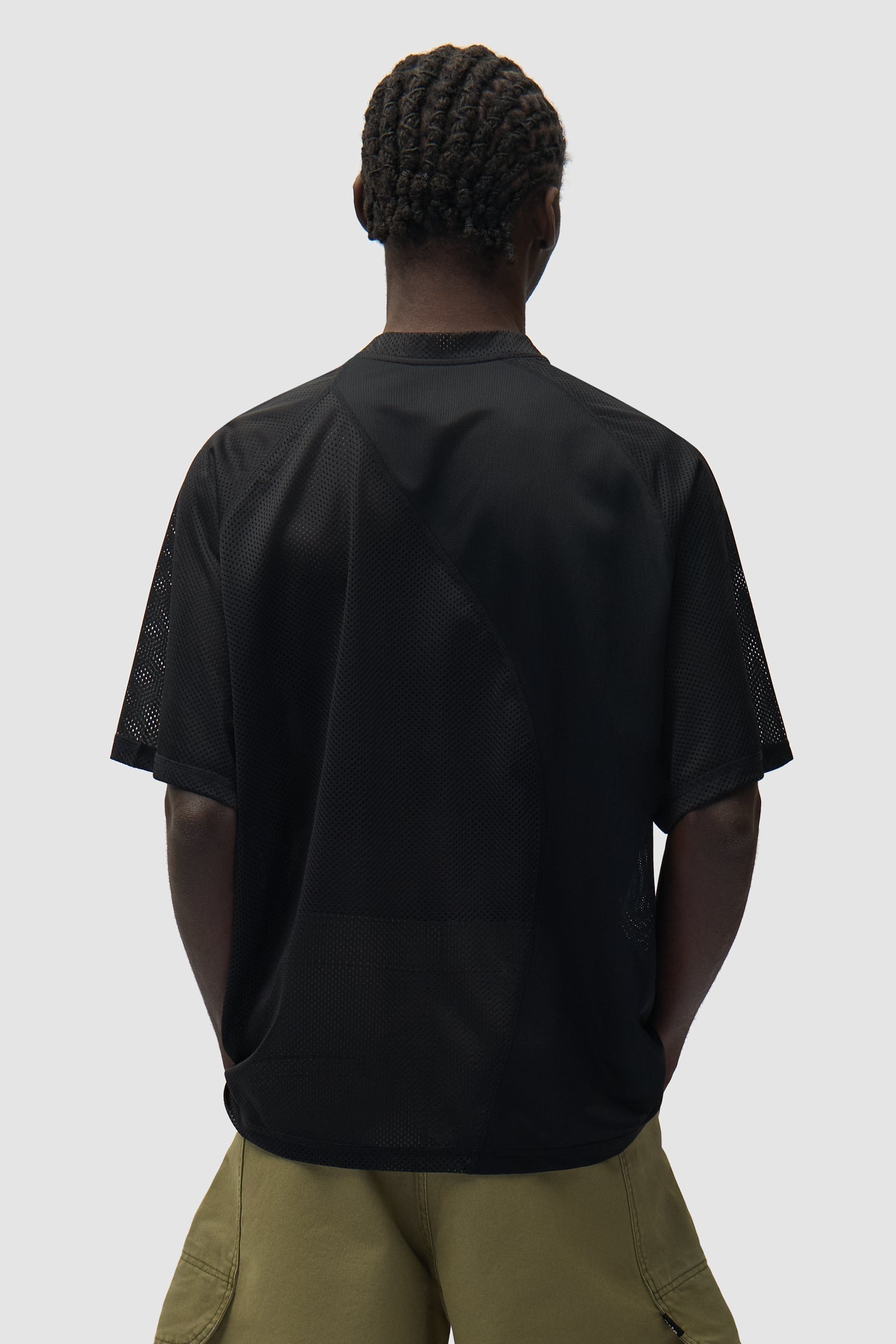 T-shirt Multi Mesh - Noir