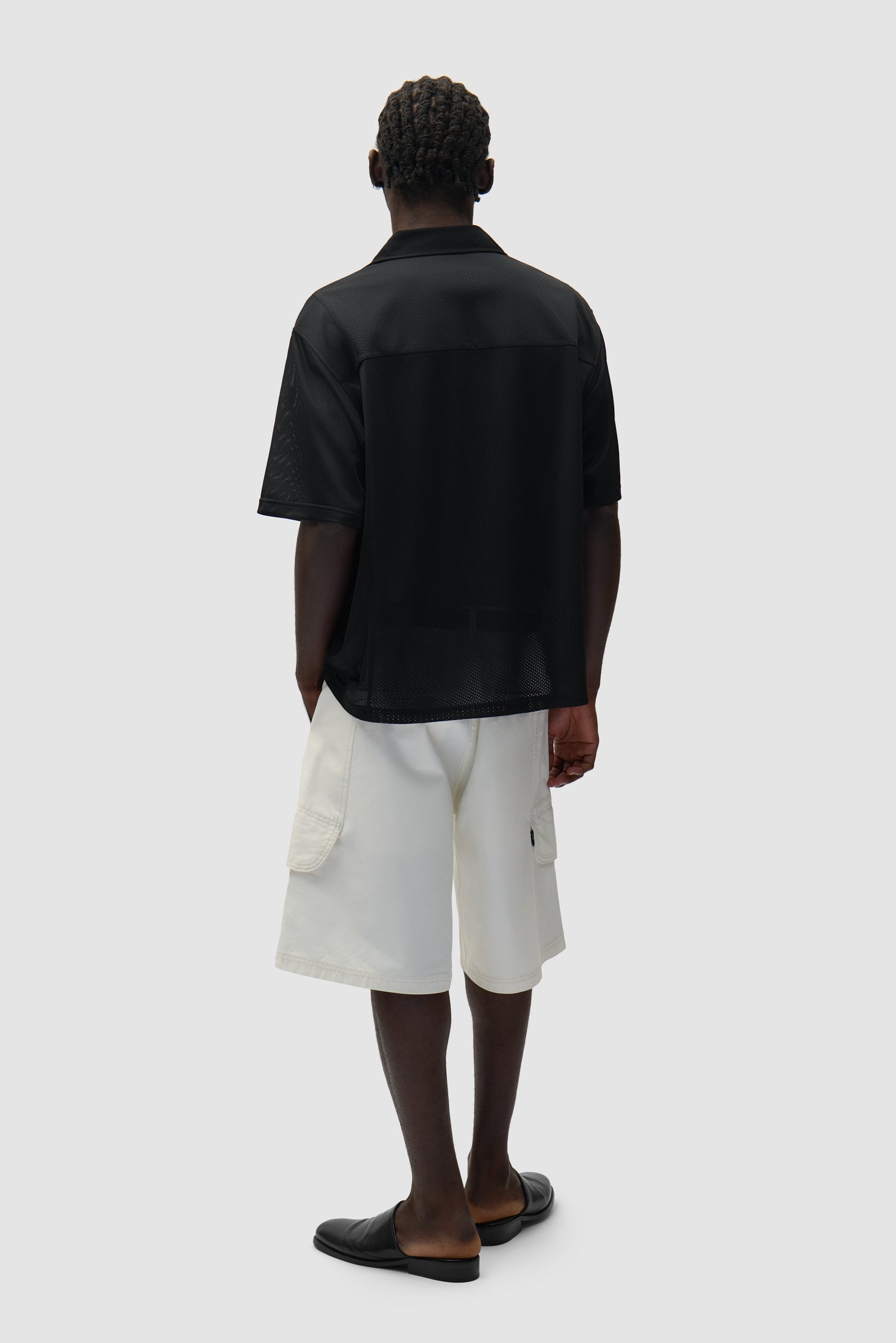 Chemise en maille - Noir