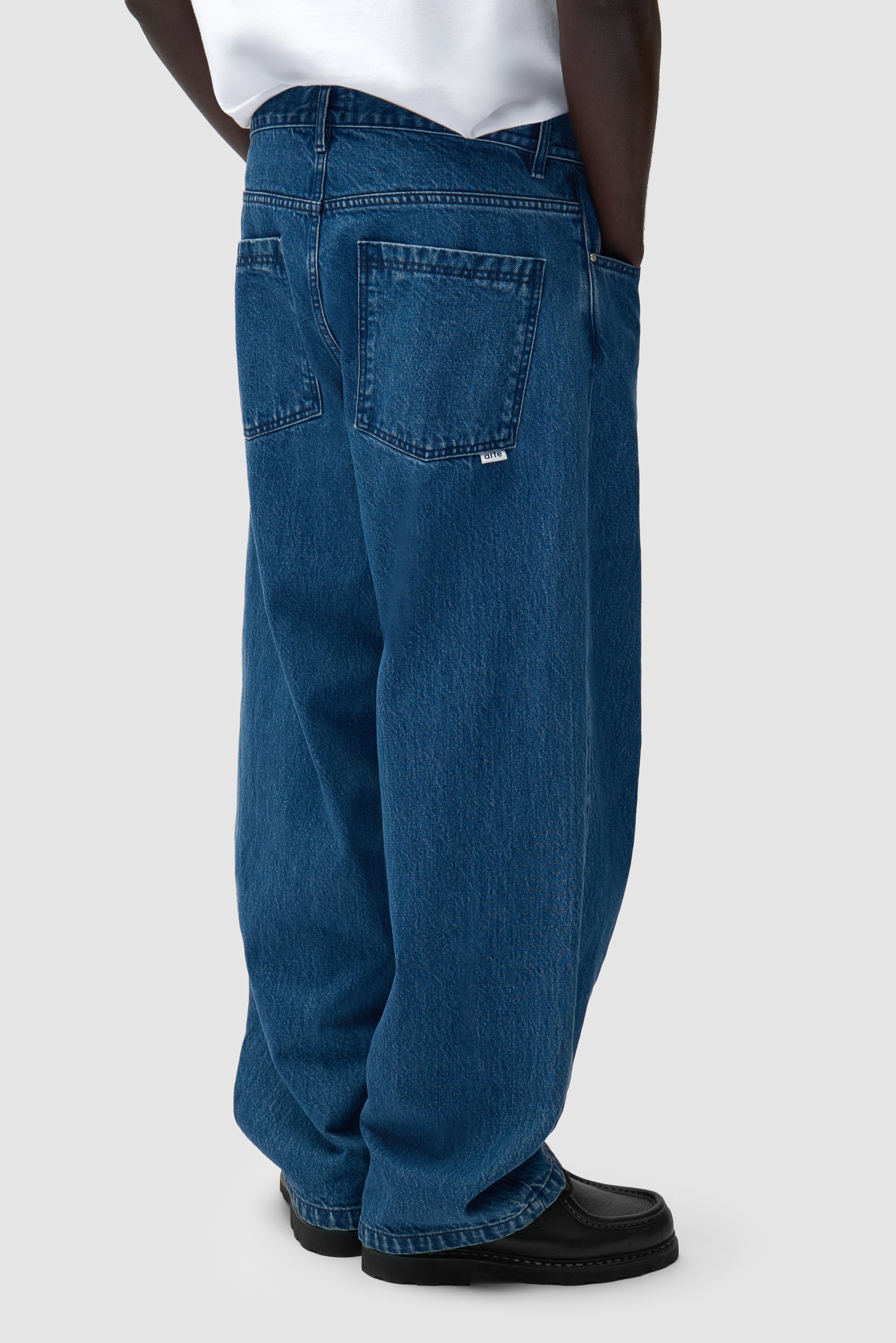 Pantalon baggy - Denim brut