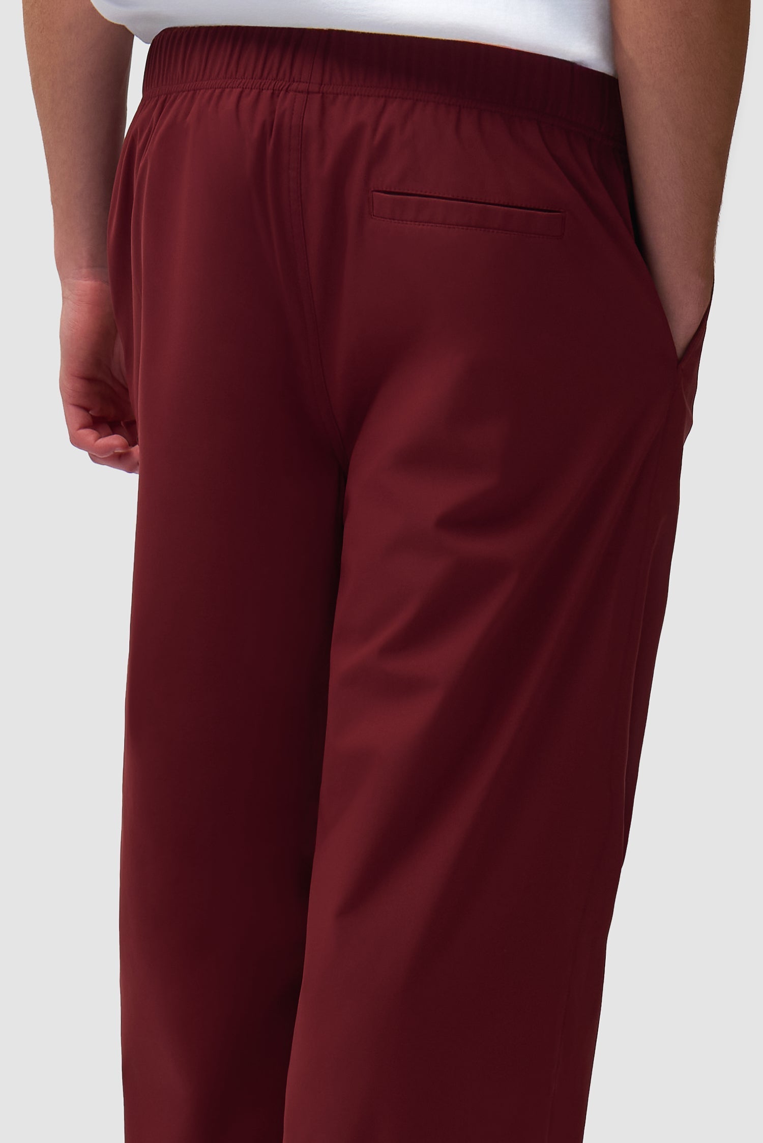 Pantalon de survêtement de marque - Bordeaux