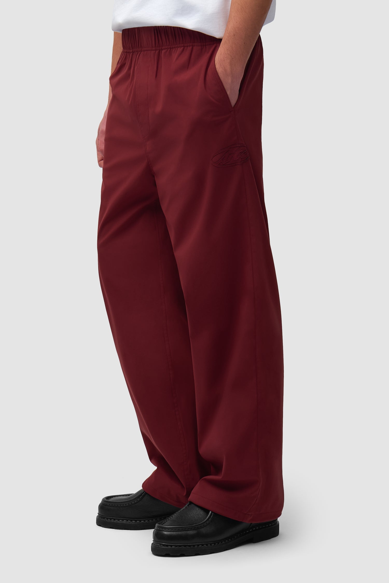 Pantalon de survêtement de marque - Bordeaux