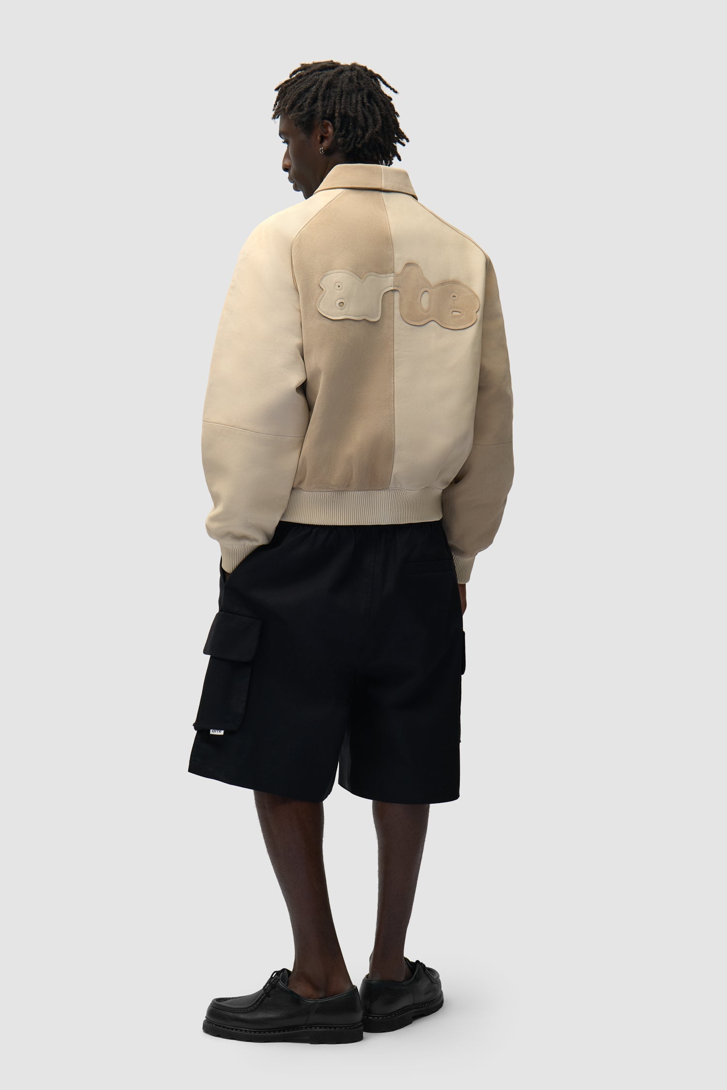 Veste multi cuir - Crème