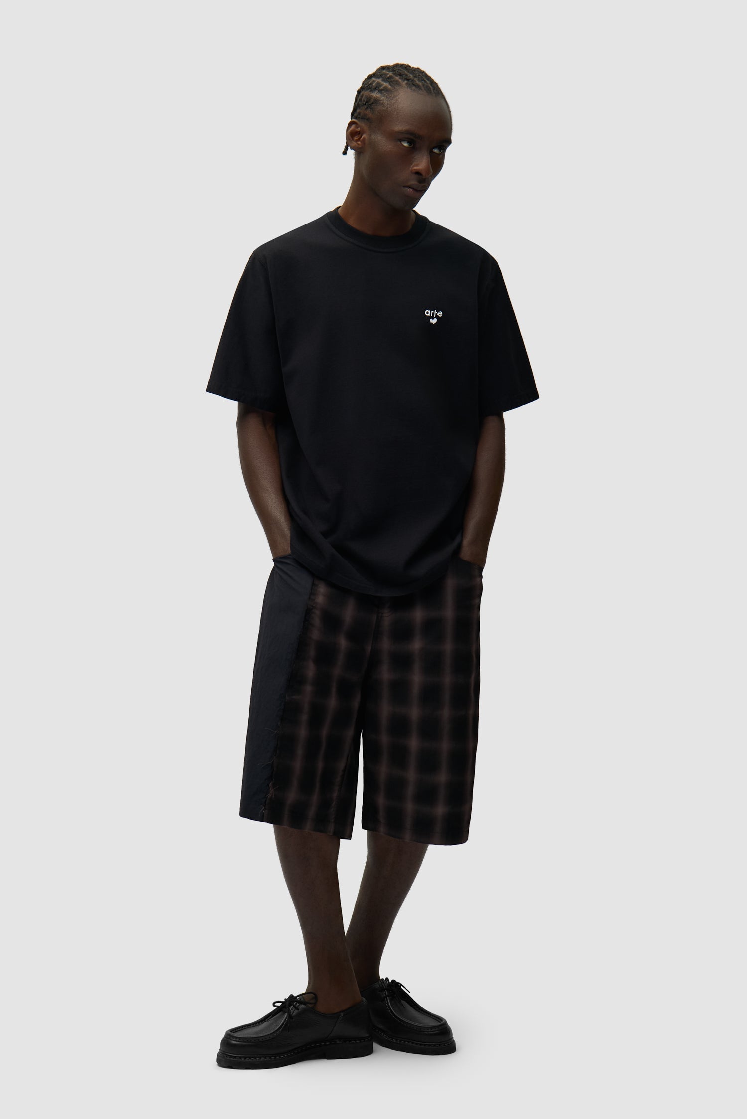 Short à carreaux - Plaid