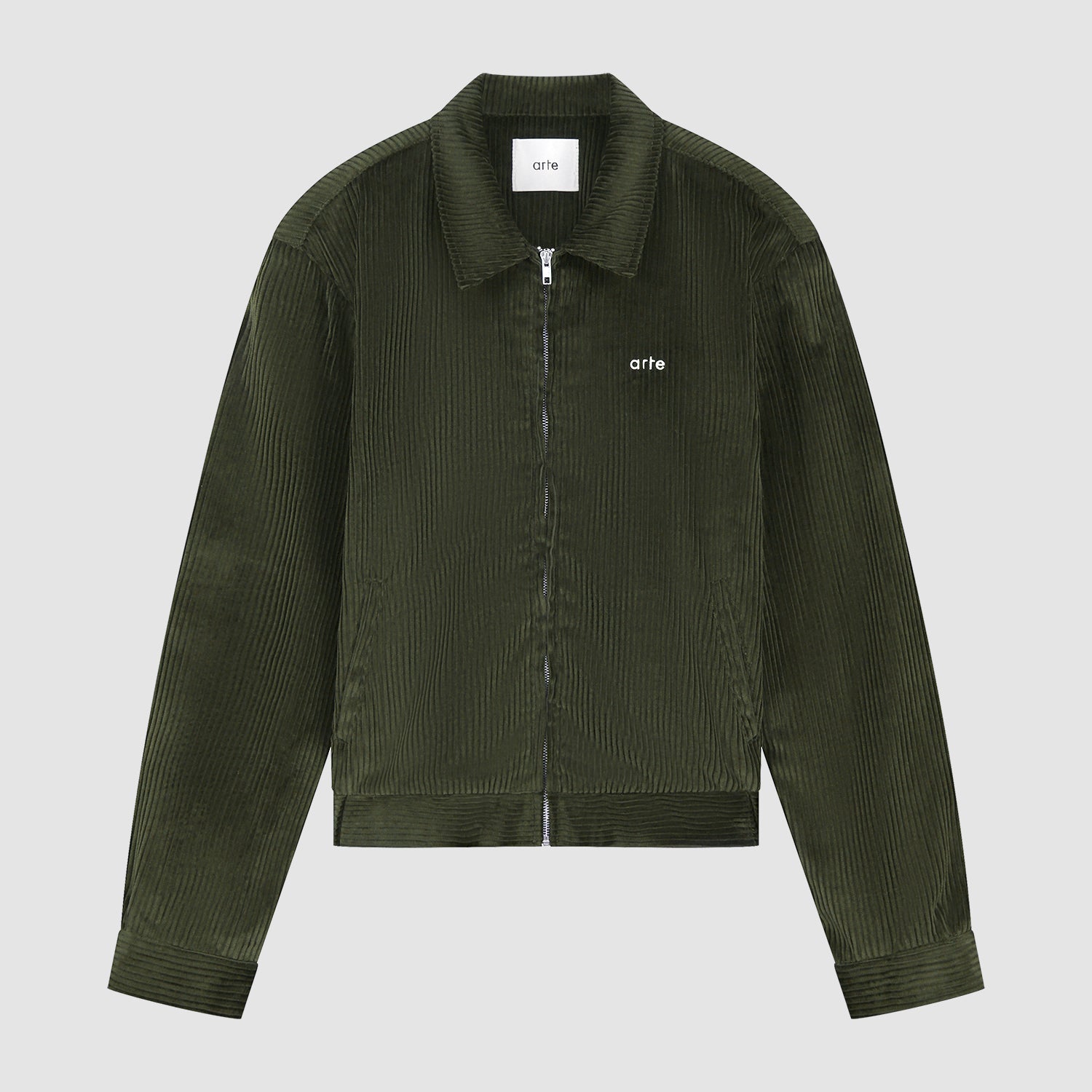 Veste en velours côtelé - Vert