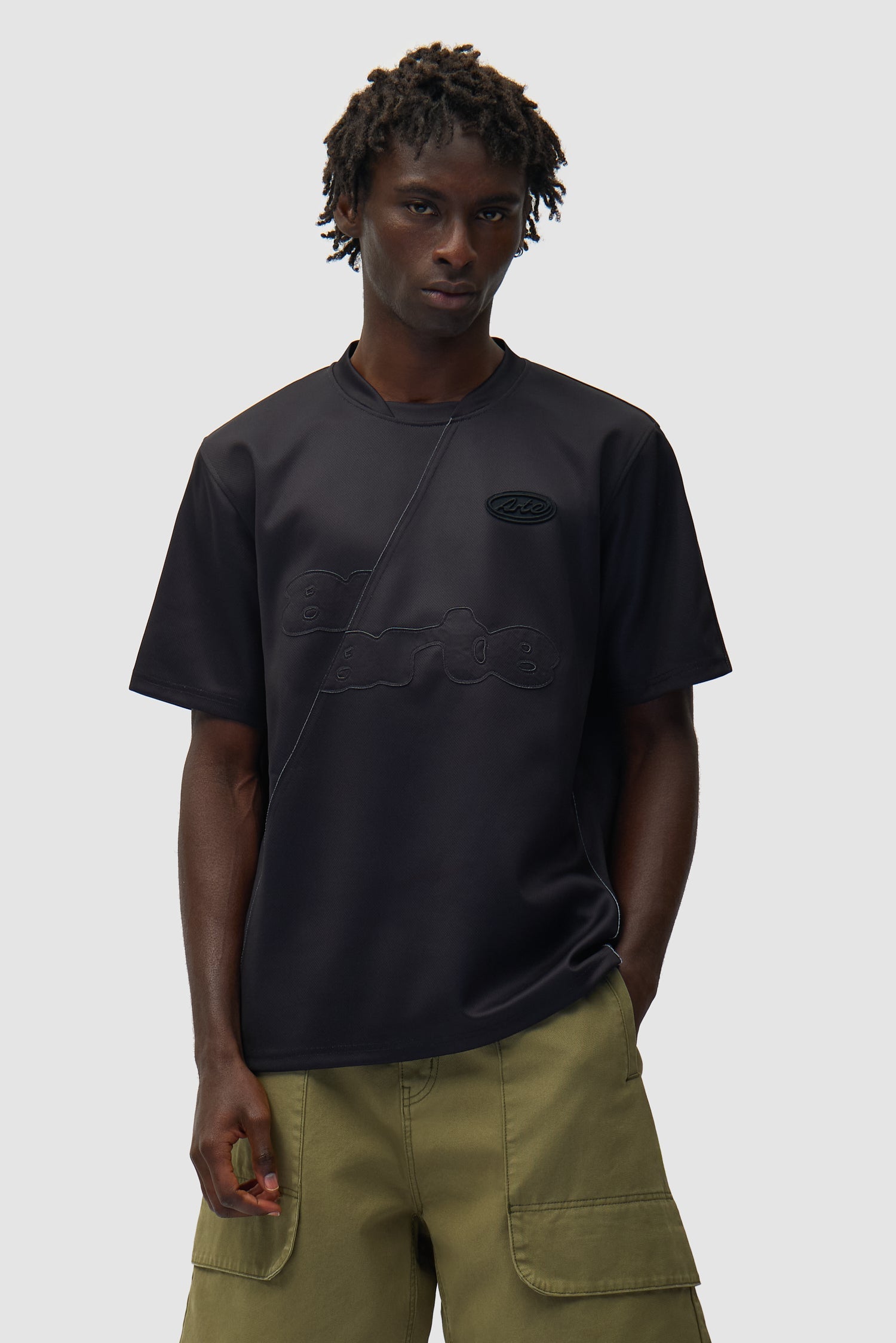 T-shirt de football - Noir
