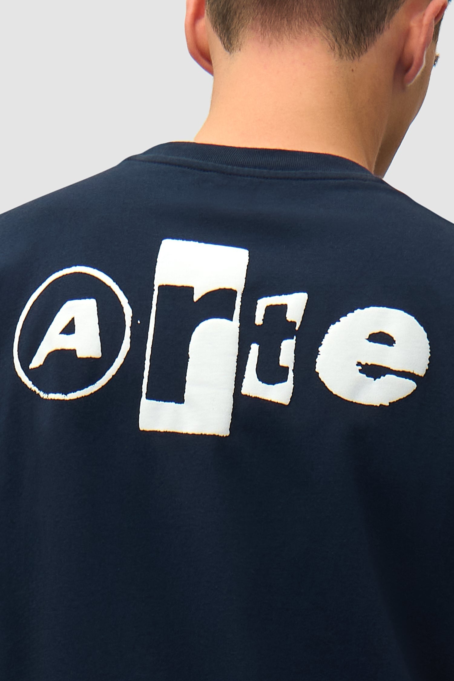 T-shirt Back Collage - Bleu marine
