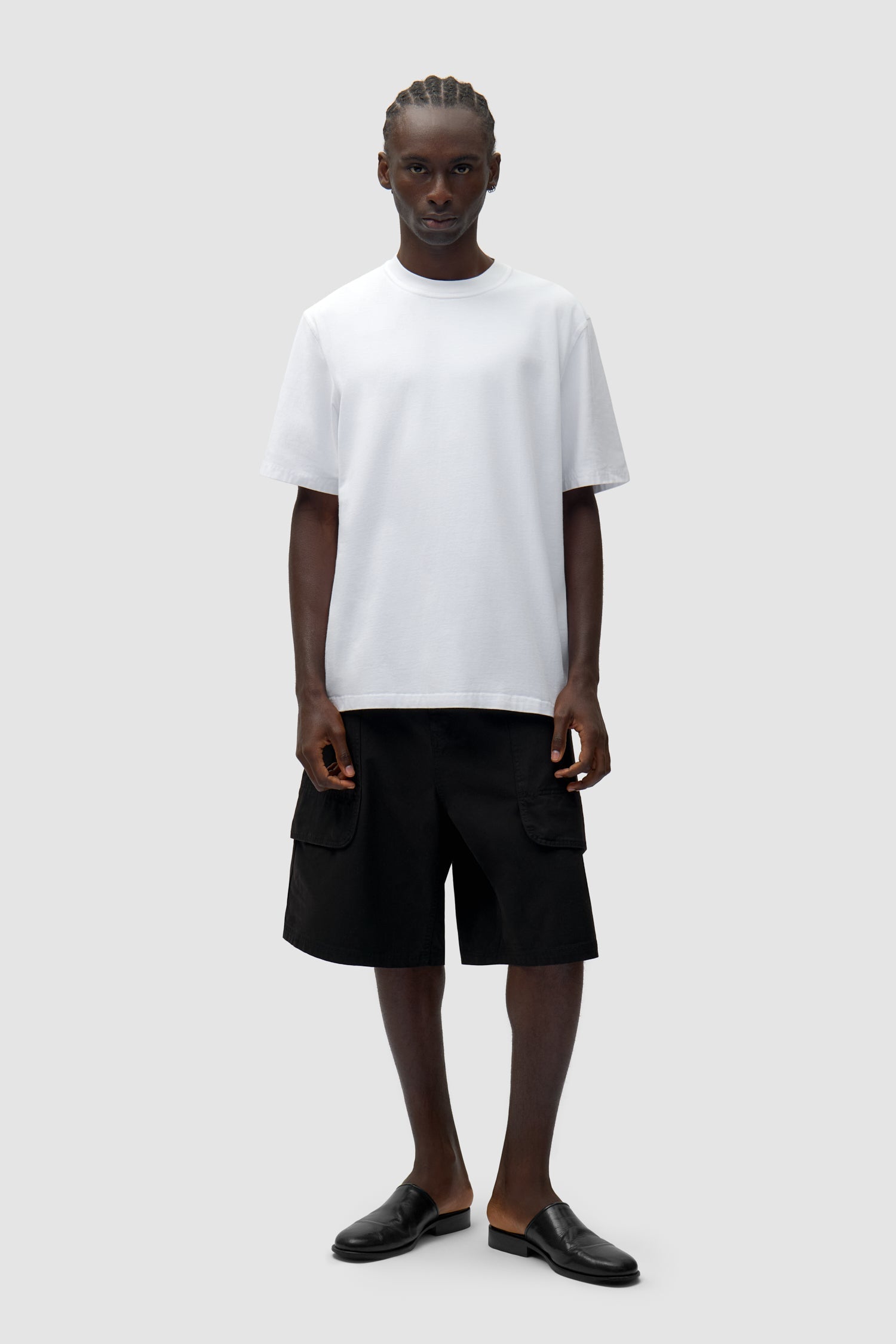 T-shirt Back Collage - Blanc