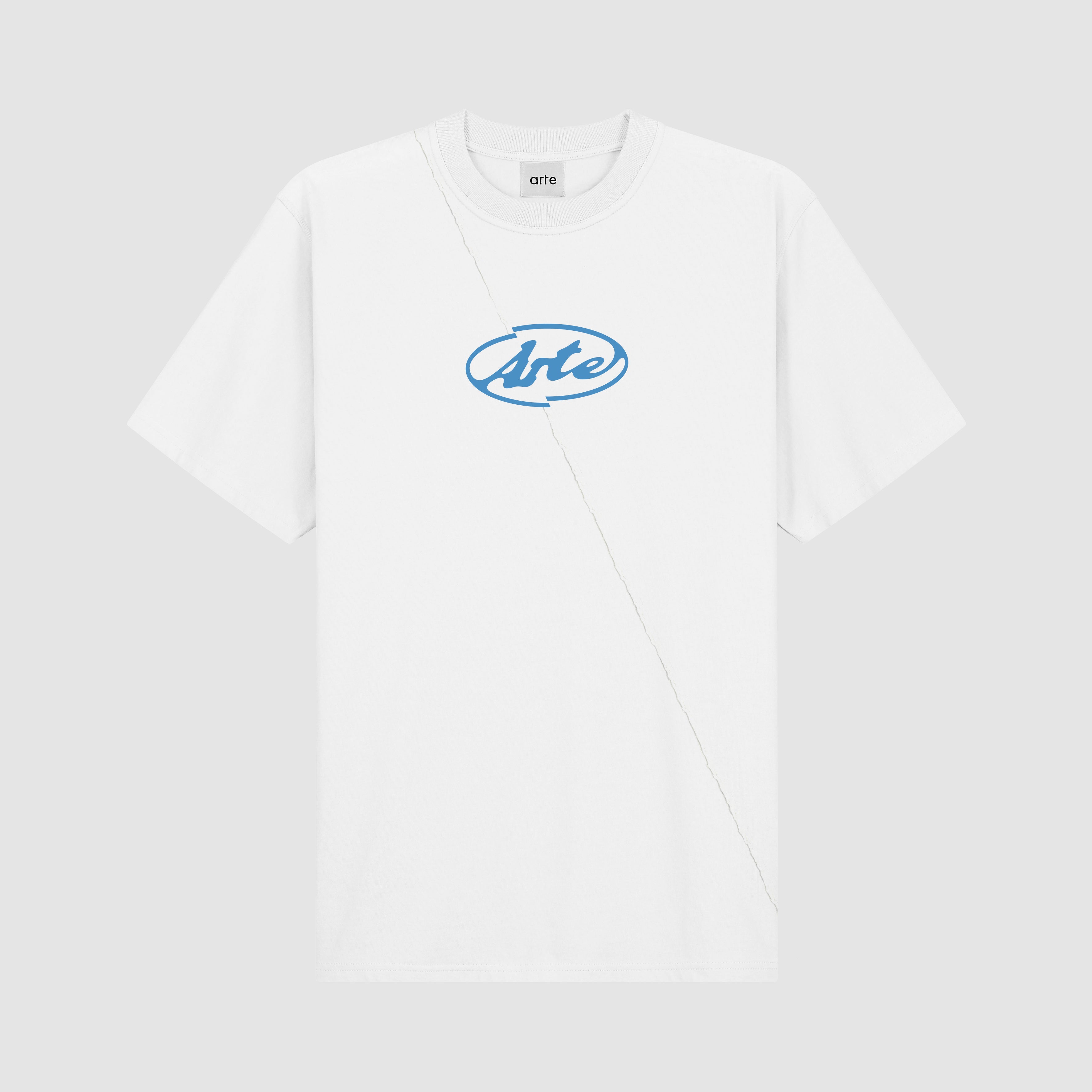 T-shirt avec logo cercle - Blanc