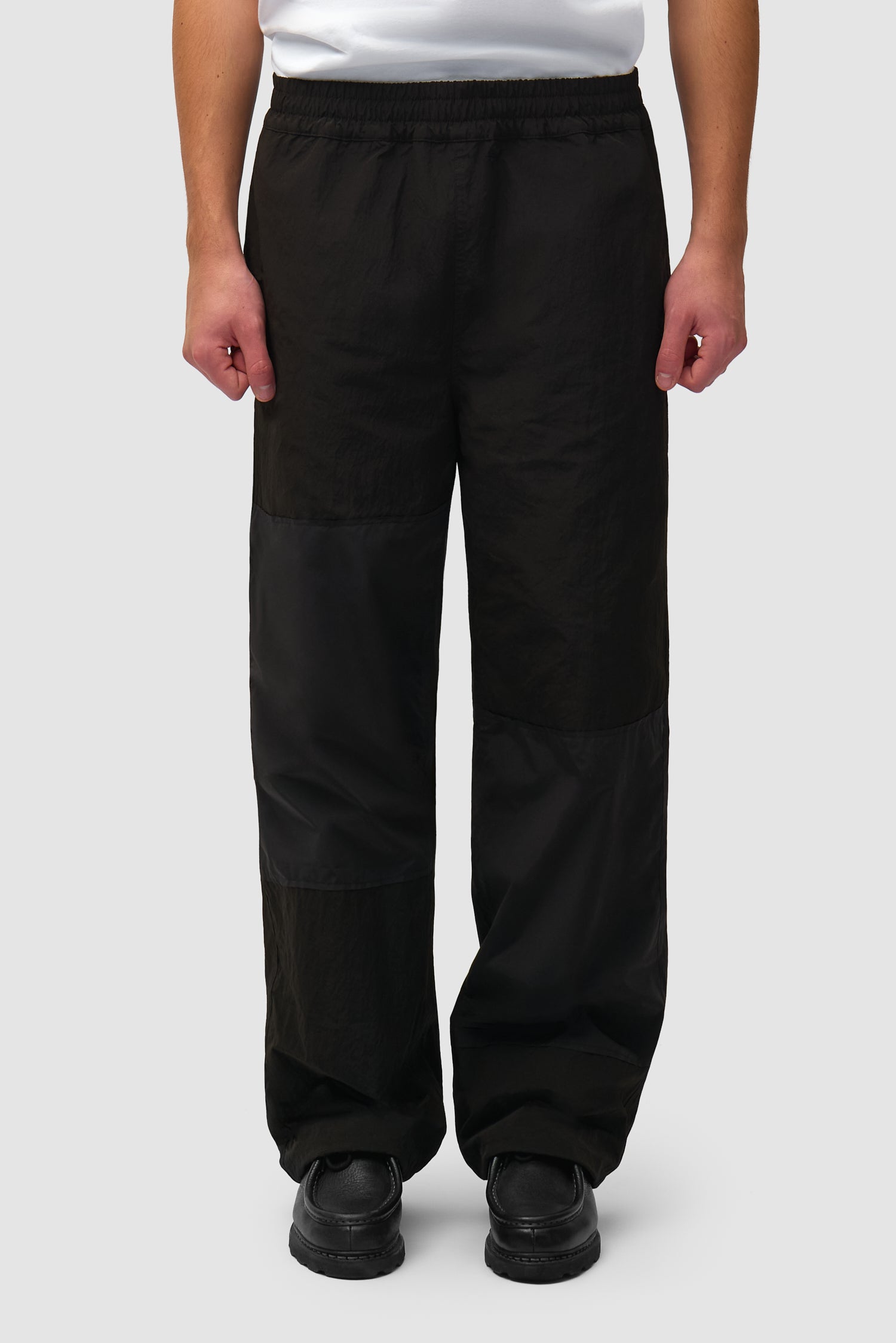 Pantalon de survêtement à carreaux - Noir