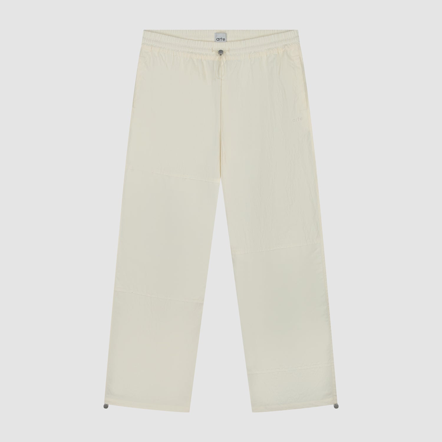 Pantalon de survêtement carré - Crème