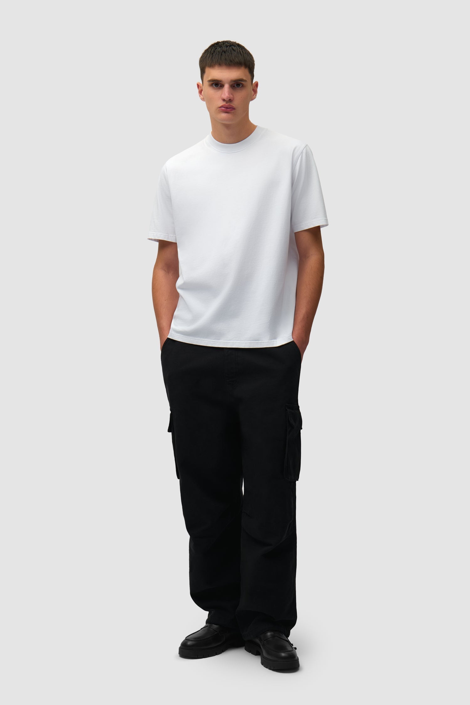 T-shirt à grand logo dans le dos - Blanc