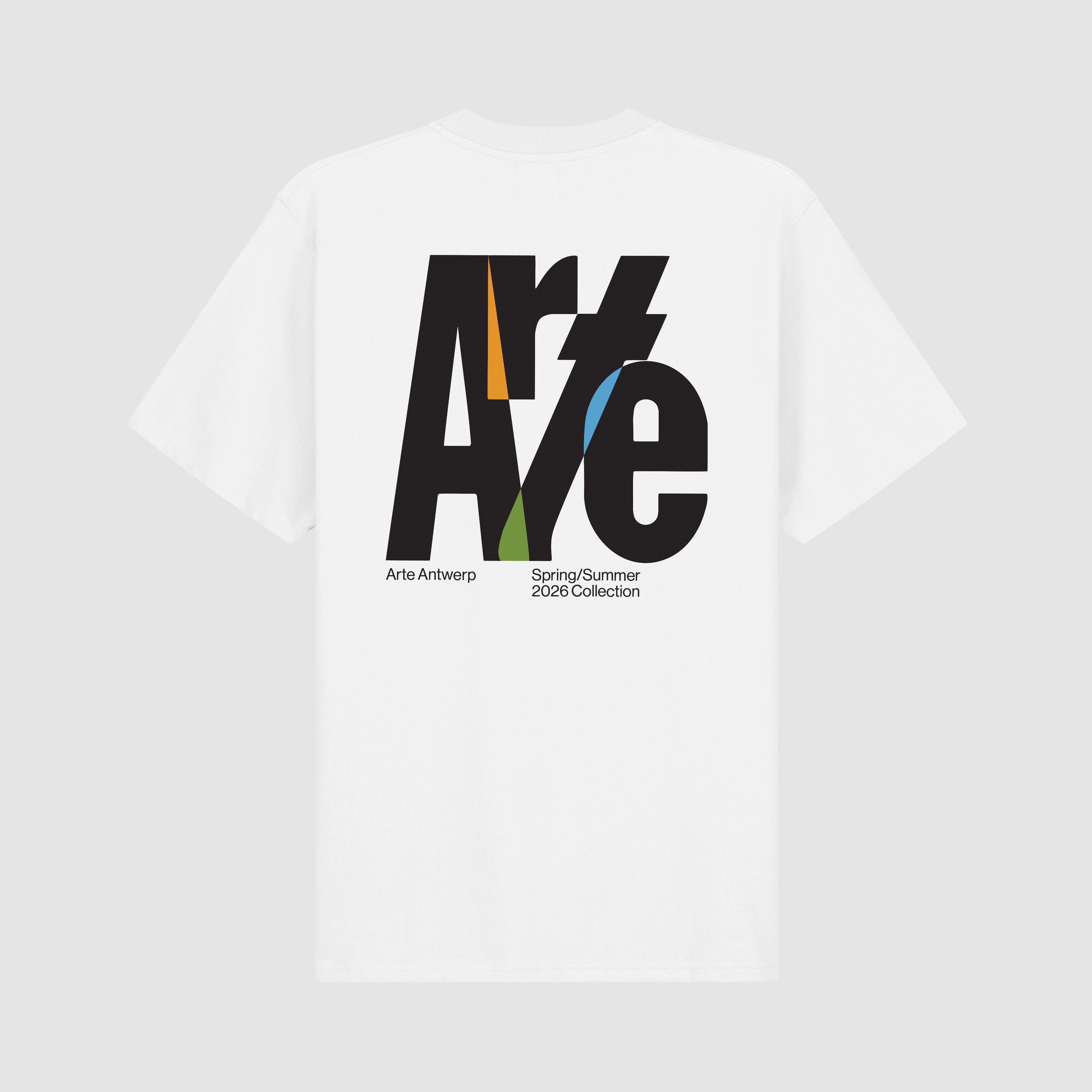 T-shirt à grand logo dans le dos - Blanc