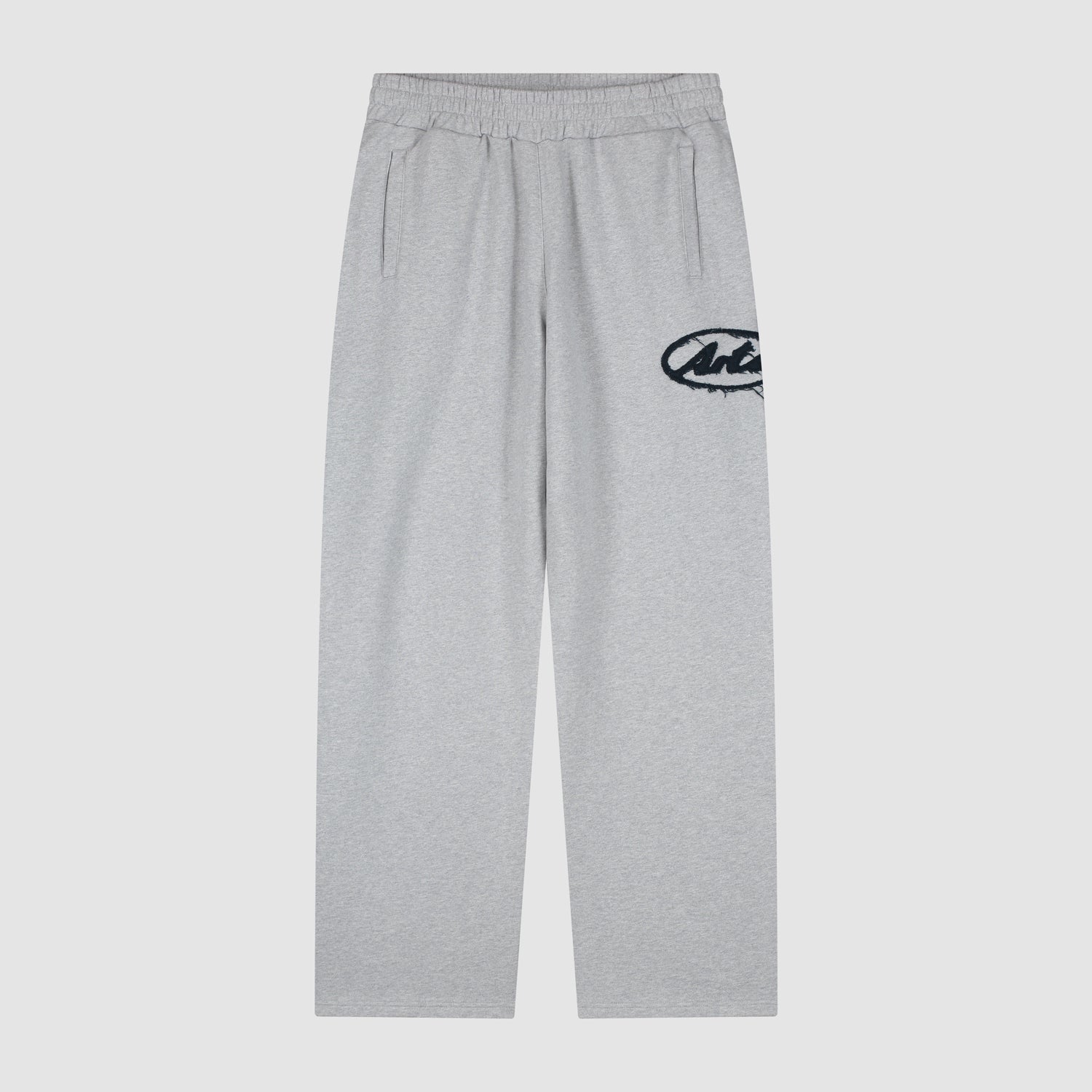 Pantalon de survêtement avec logo Circle Patch - Gris